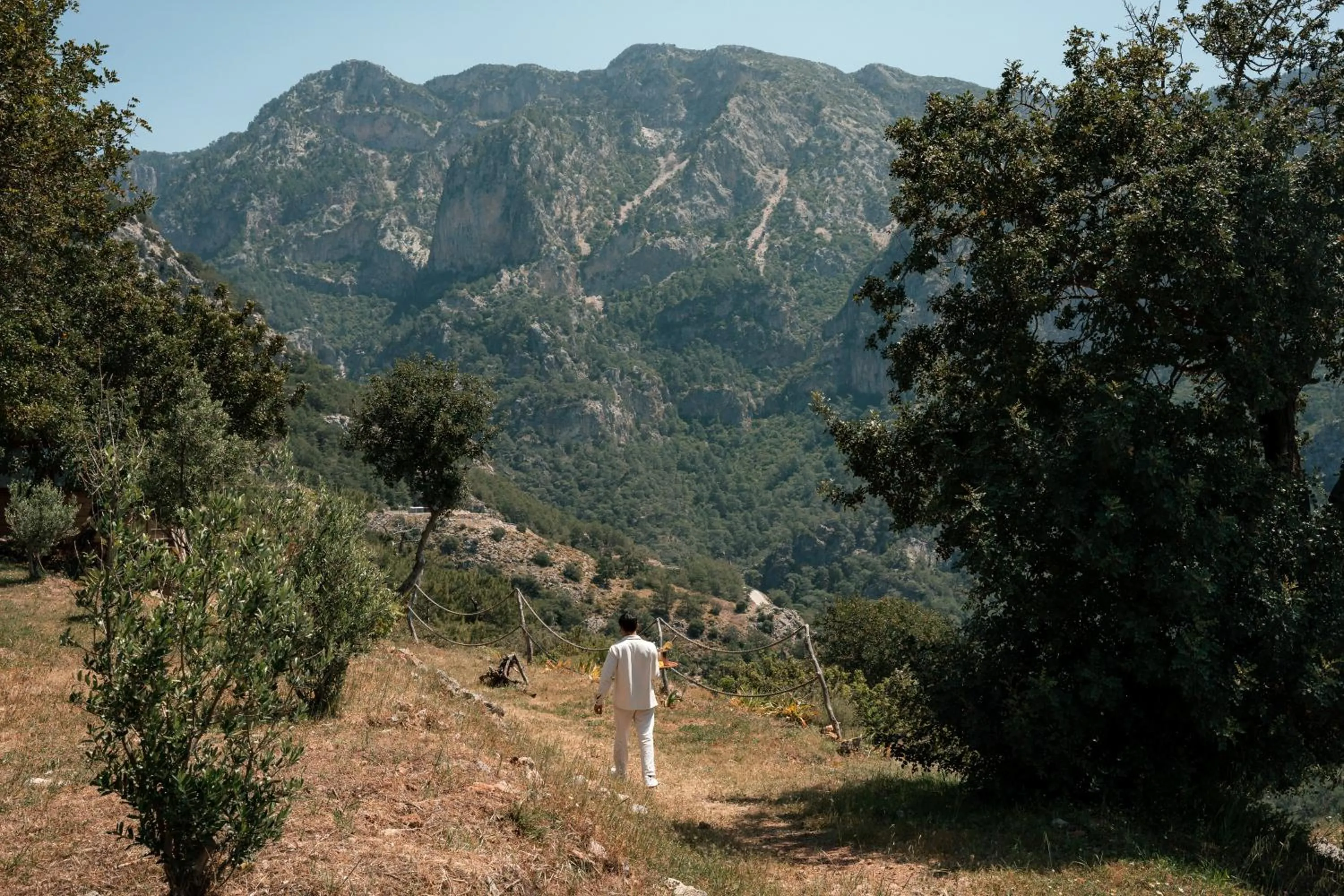 Natural landscape in Olive Garden Kabak