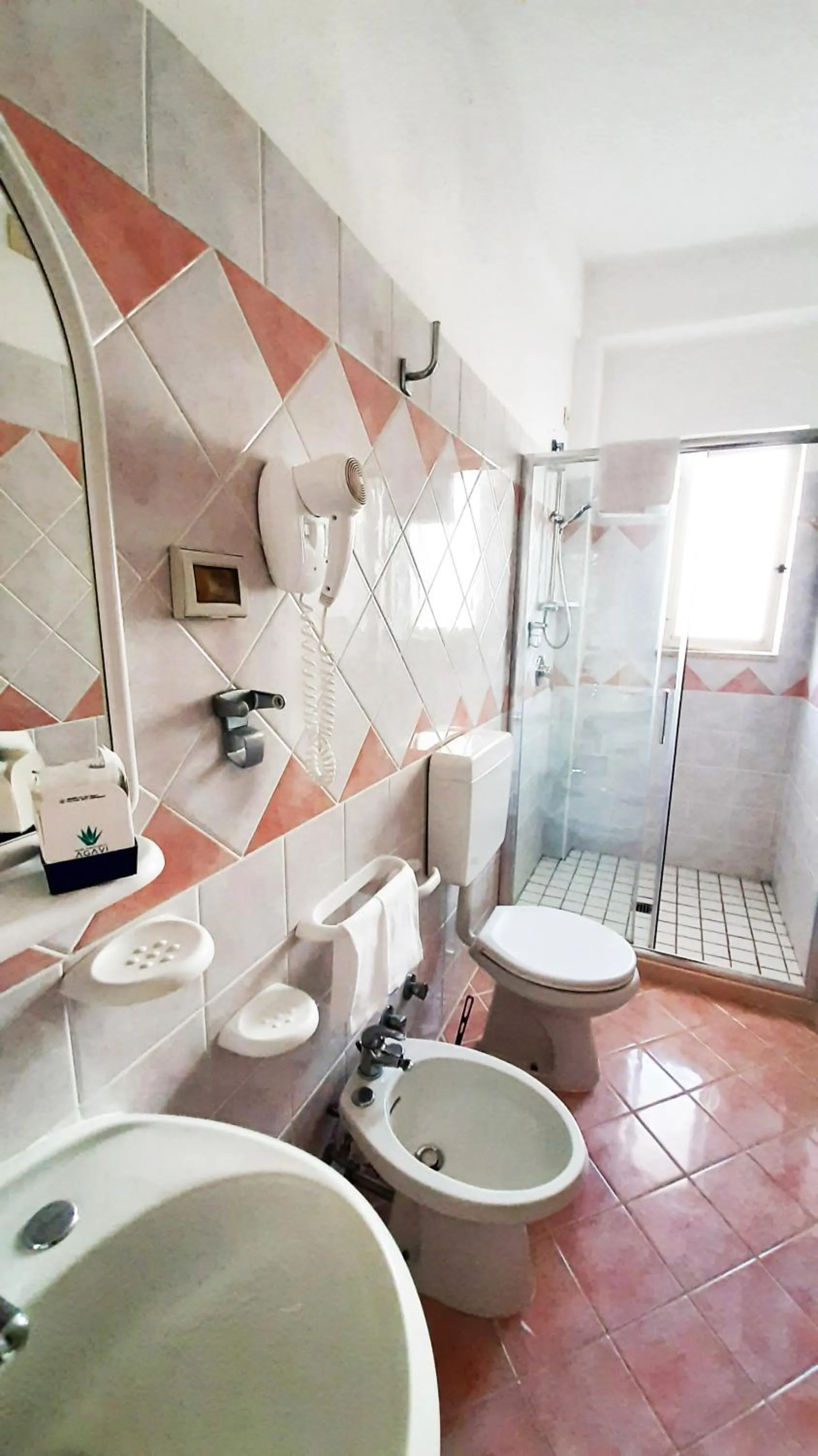 Bathroom in Hotel Parco Delle Agavi