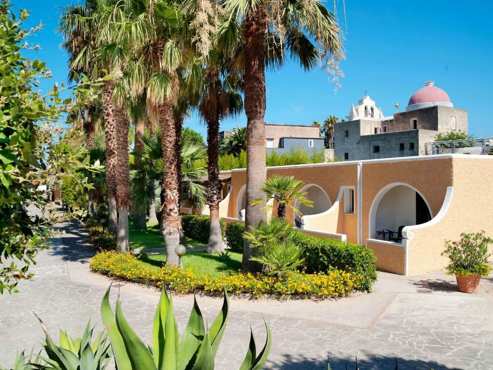 Property building in Hotel Parco Delle Agavi