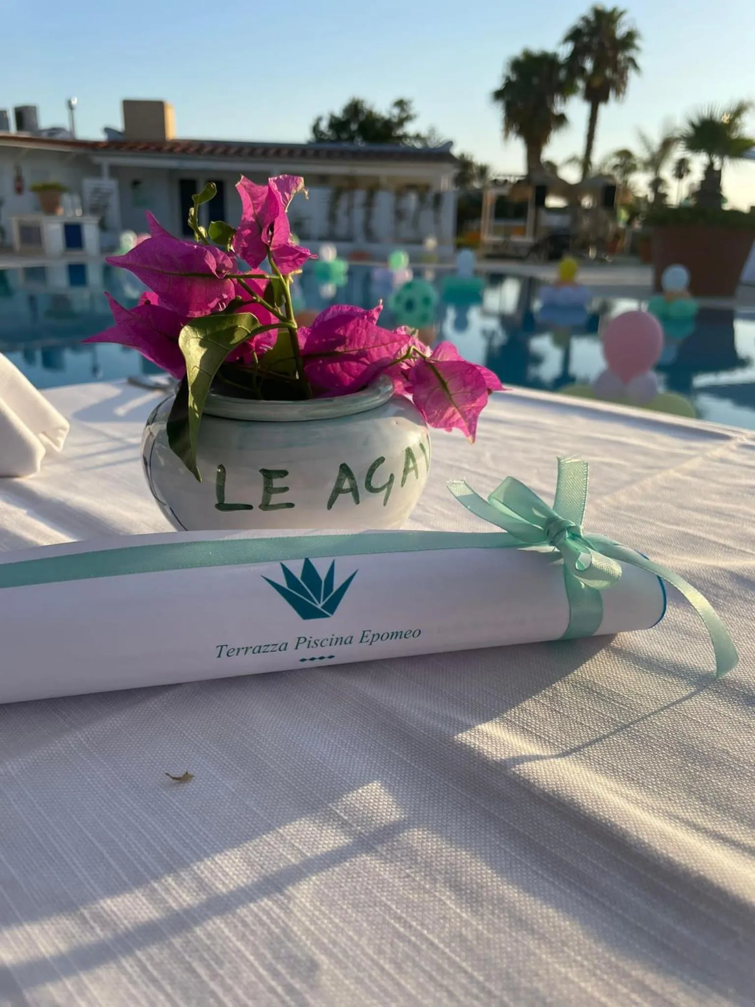 Pool view in Hotel Parco Delle Agavi