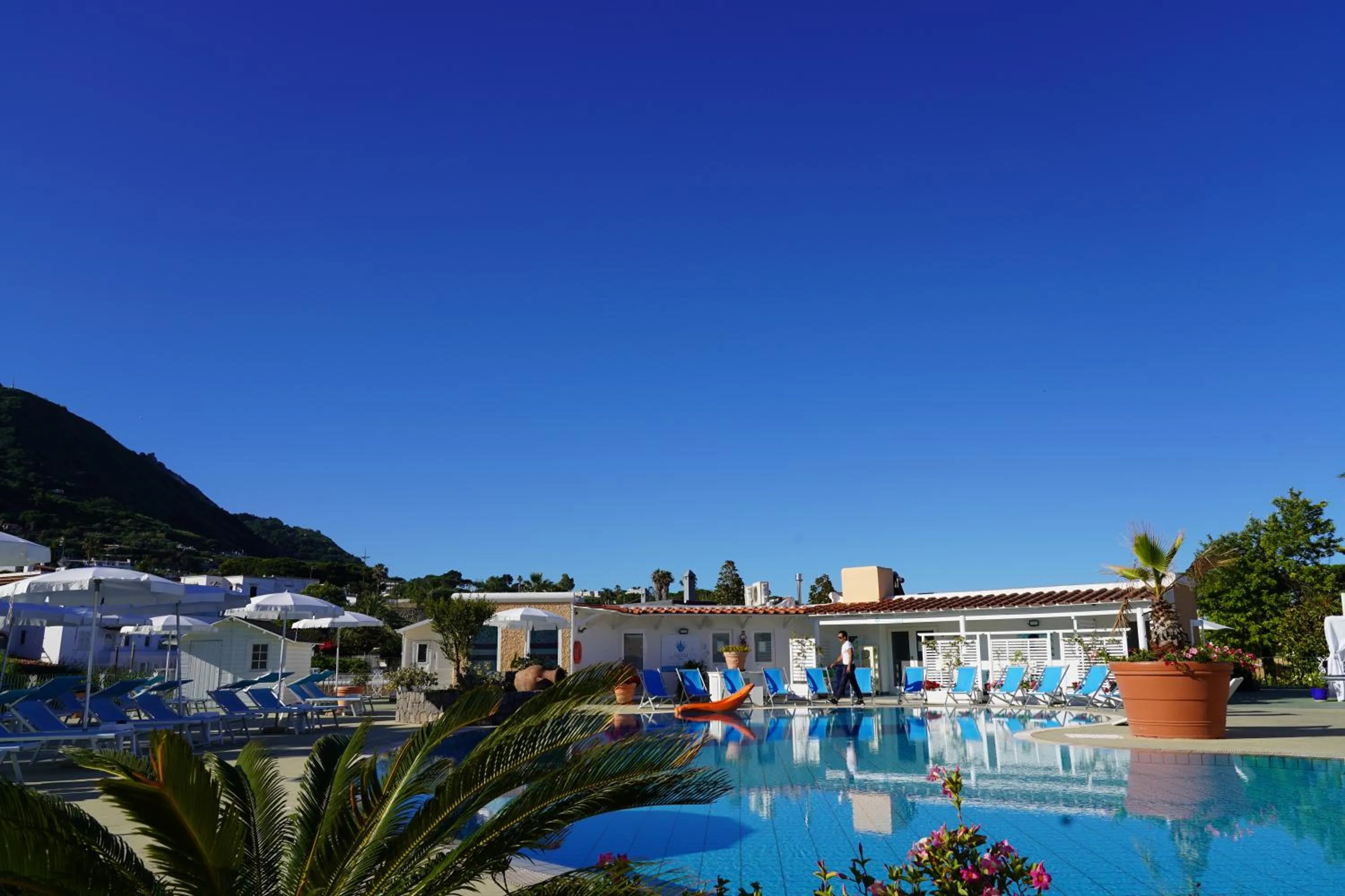 Swimming pool in Hotel Parco Delle Agavi