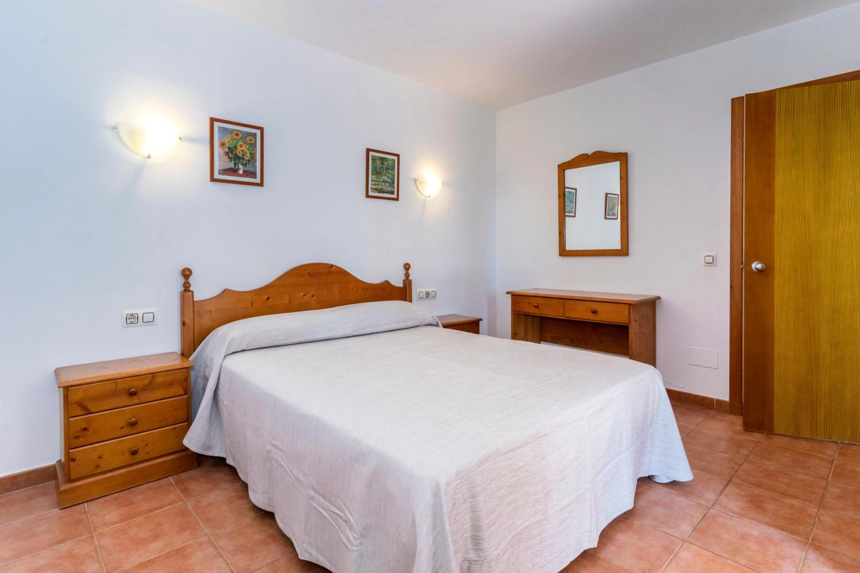 Bedroom, Bed in Apartamentos Vistapicas