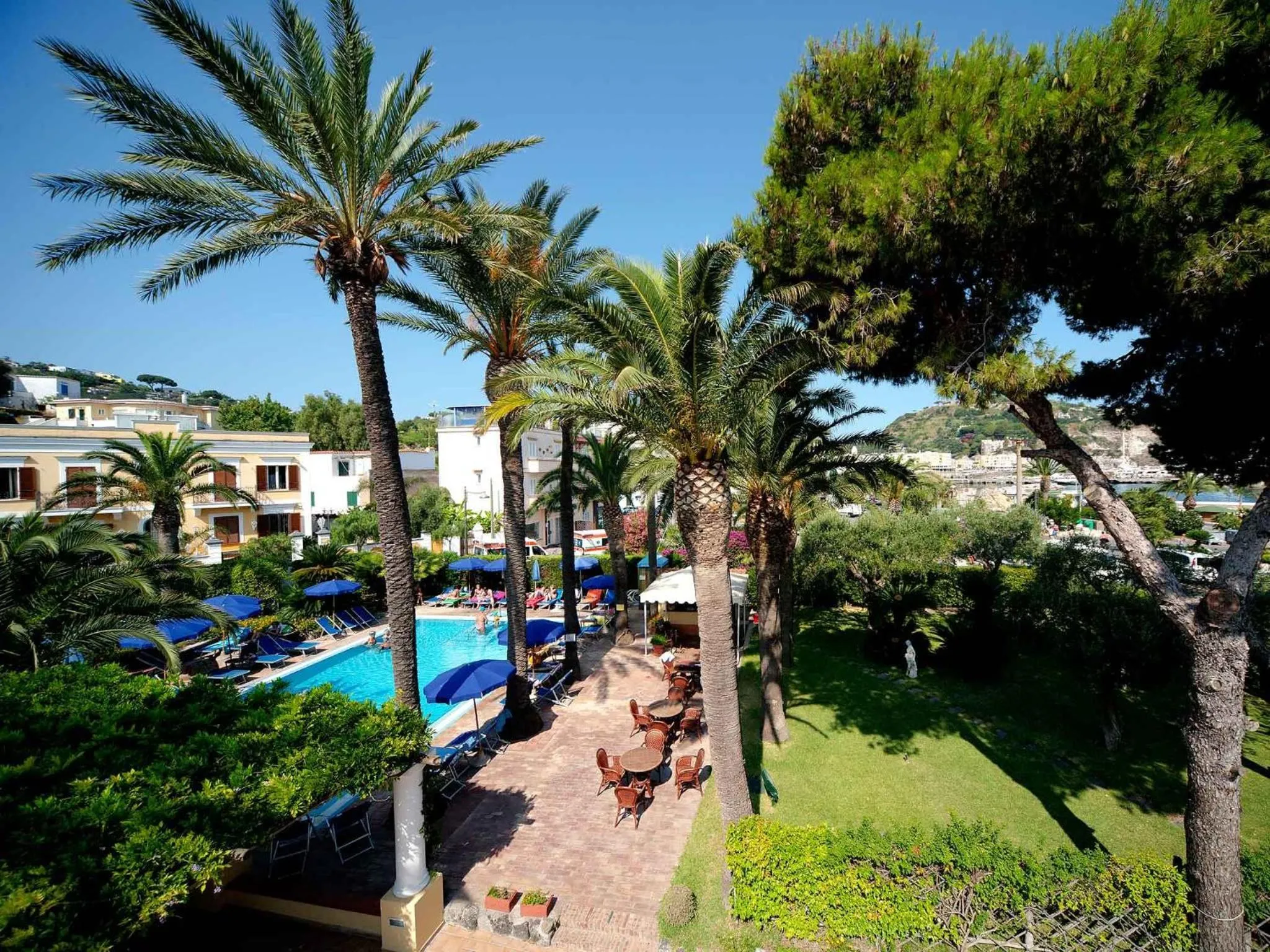 Bird's eye view in Hotel Villa Svizzera Terme