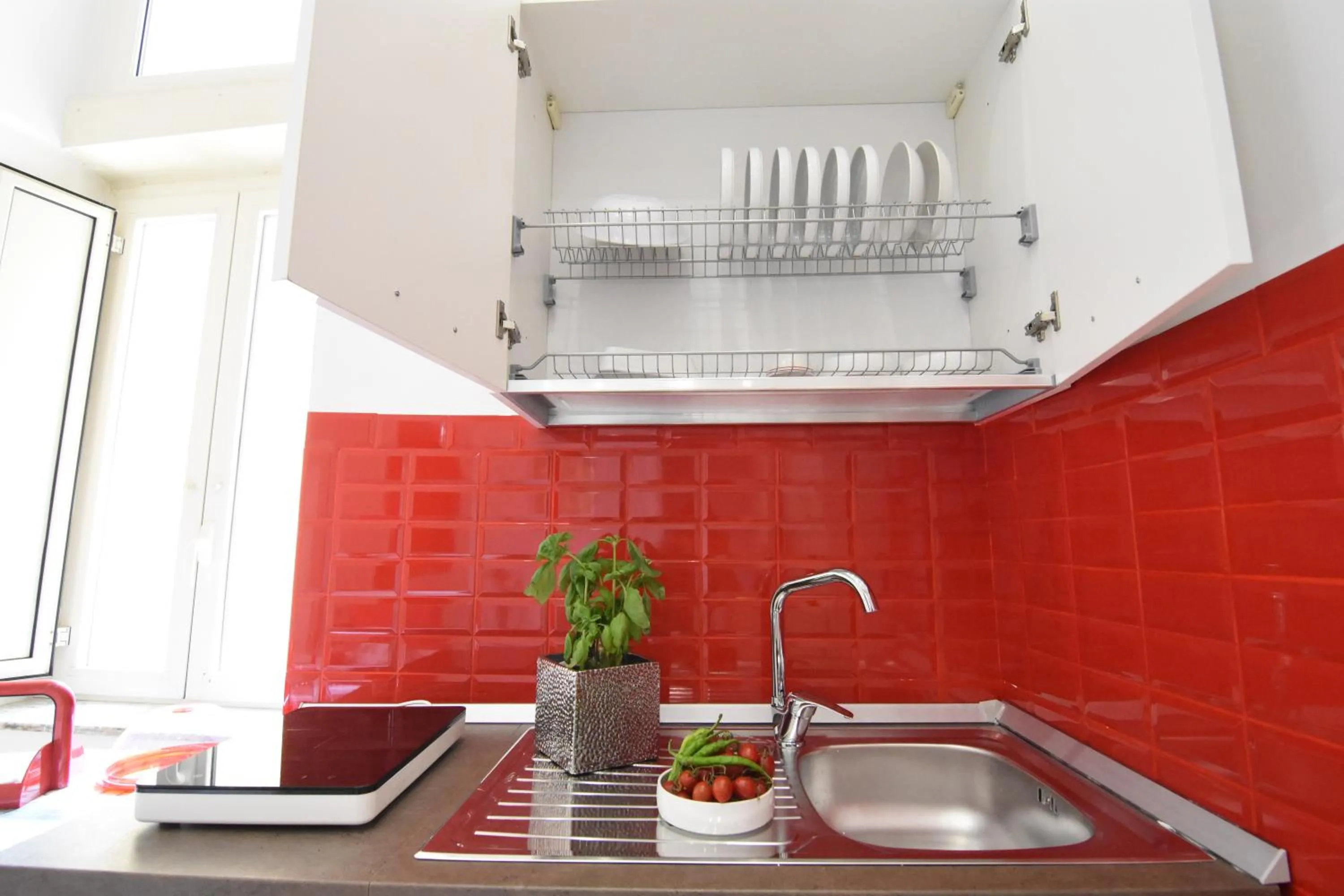 Kitchen or kitchenette in Nanà Bed and Breakfast