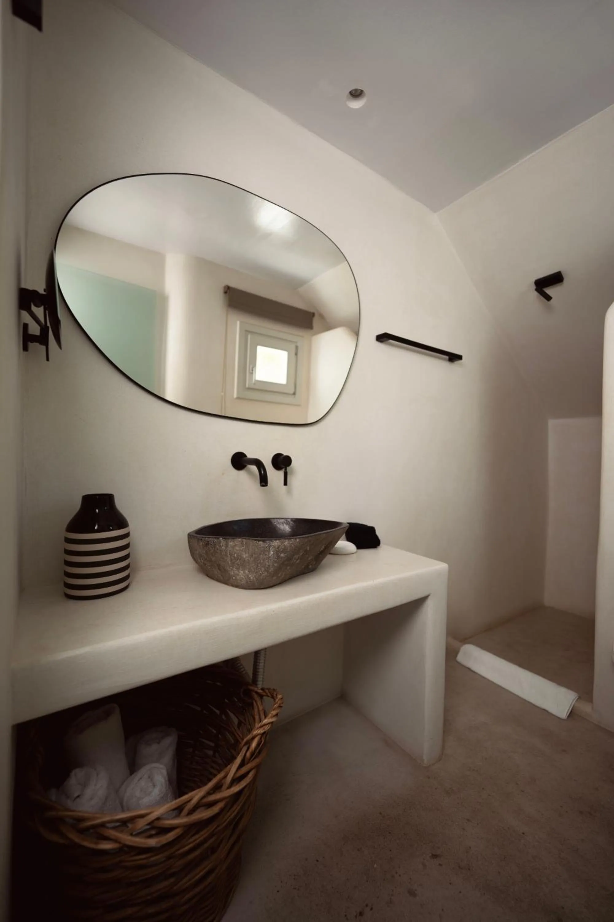 Shower in Rocabella Santorini Hotel & Spa