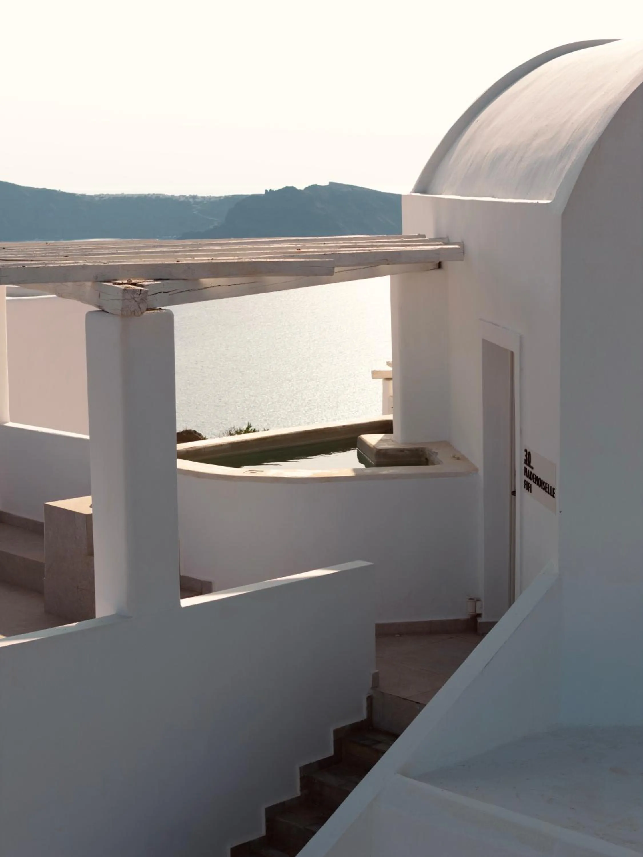 Swimming pool in Rocabella Santorini Hotel & Spa