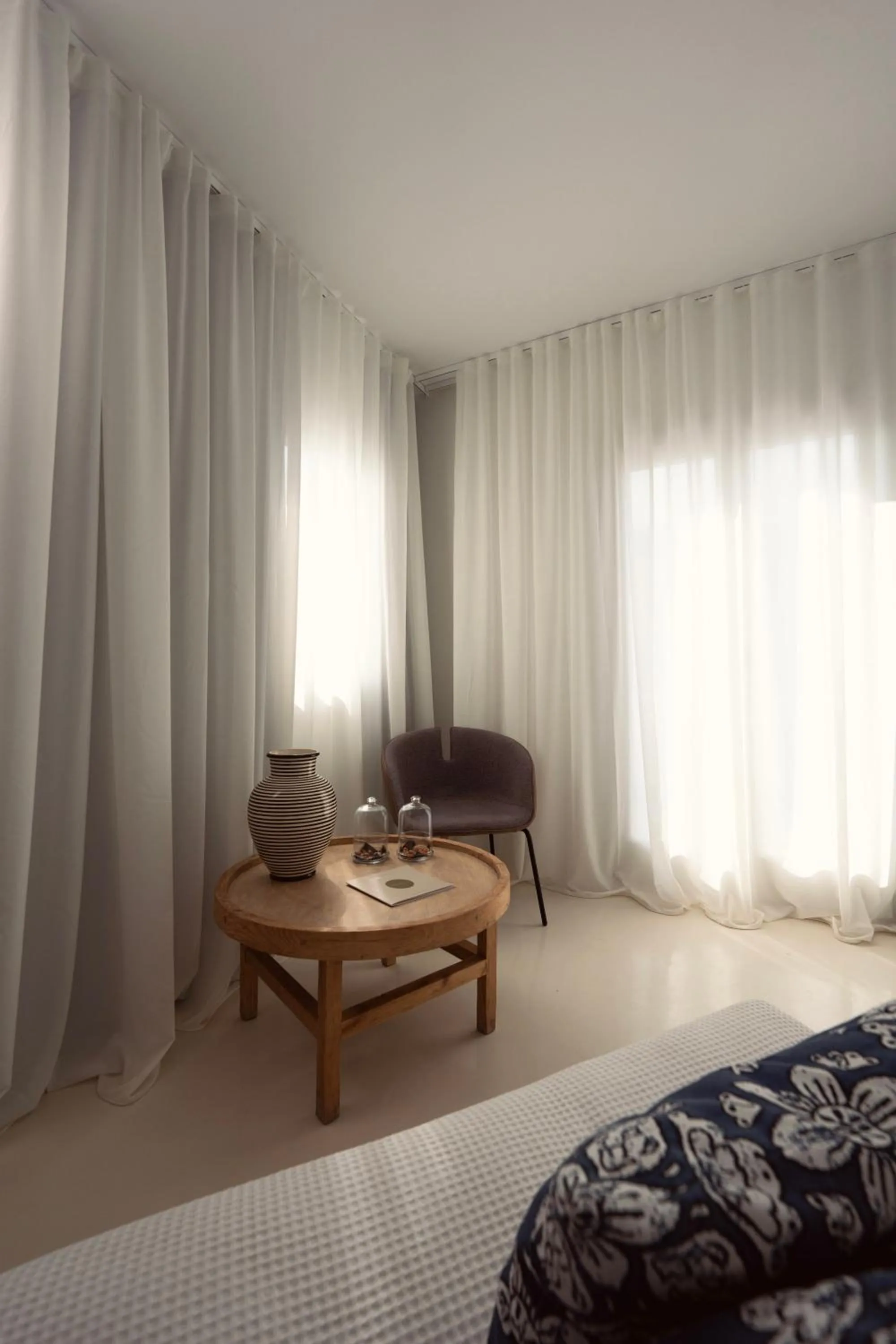 Decorative detail, Bed in Rocabella Santorini Hotel & Spa