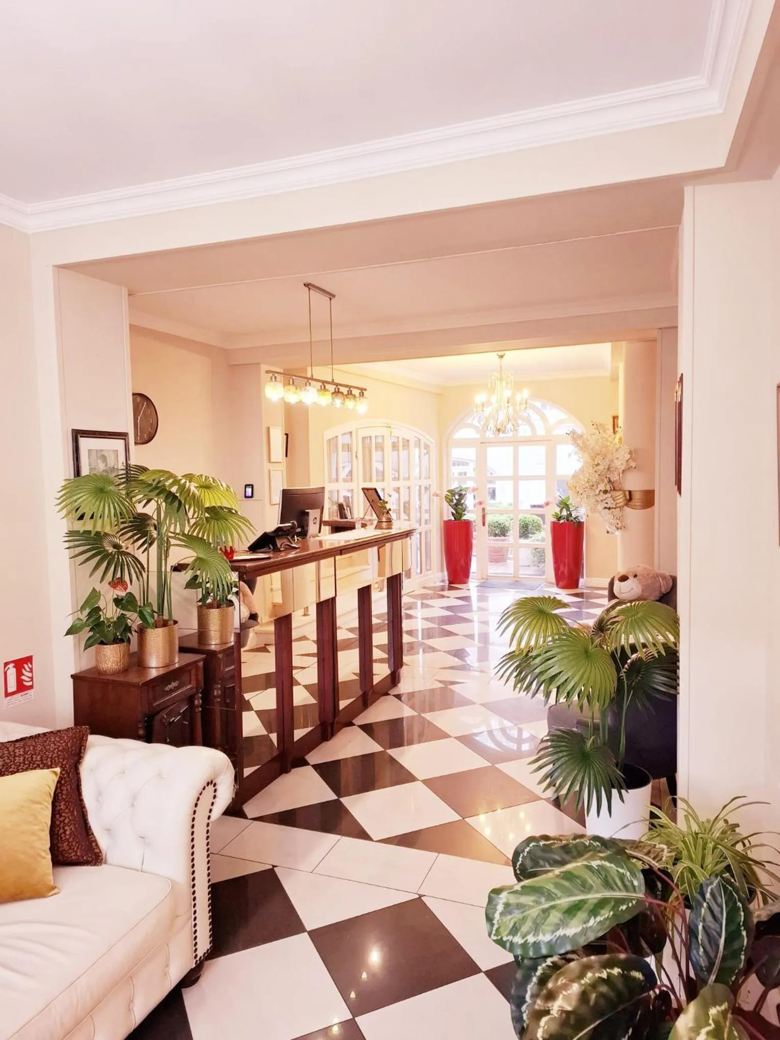 Lobby or reception in Hotel Livadić