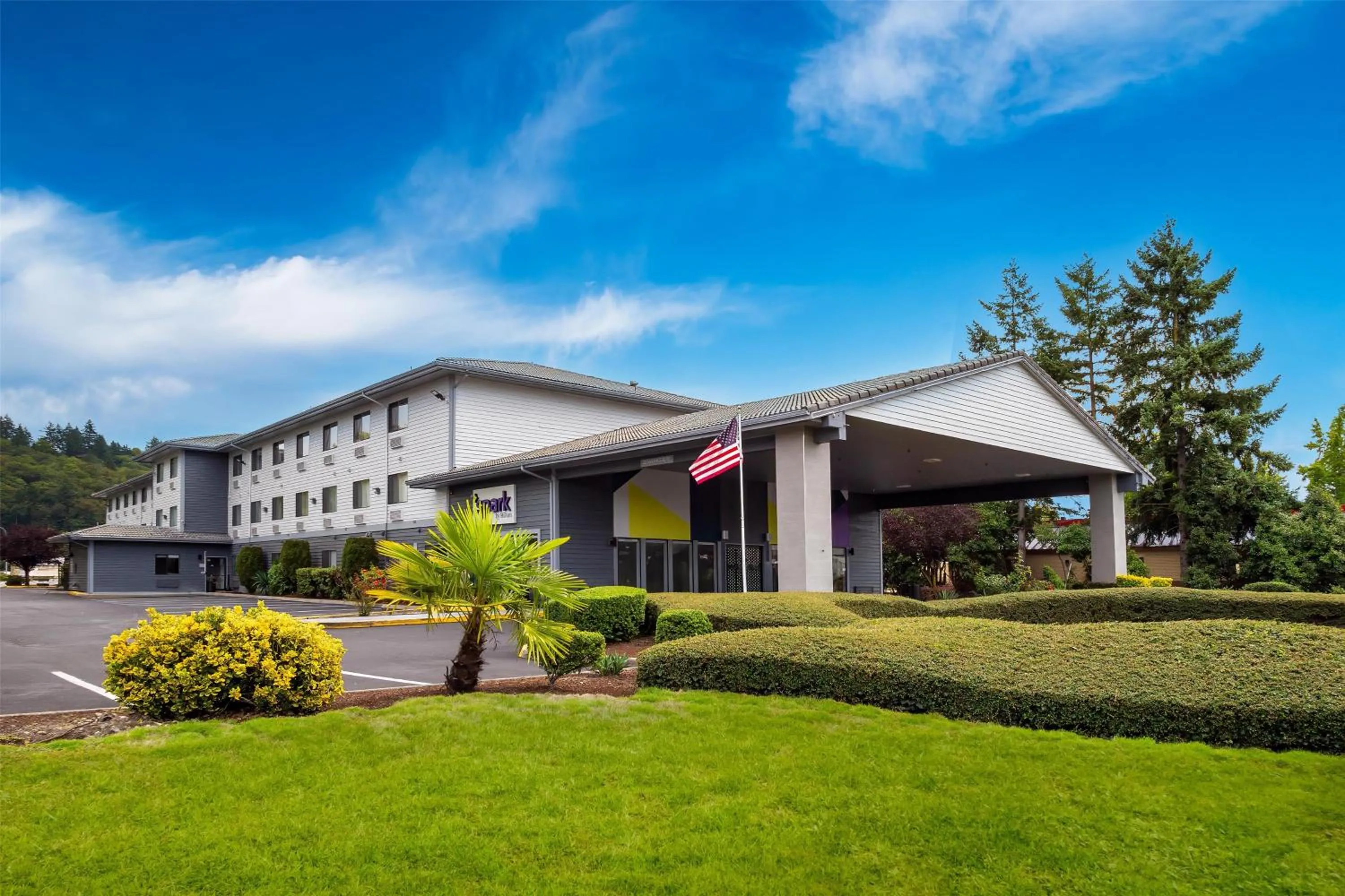 Property building in Spark by Hilton Kent Seattle