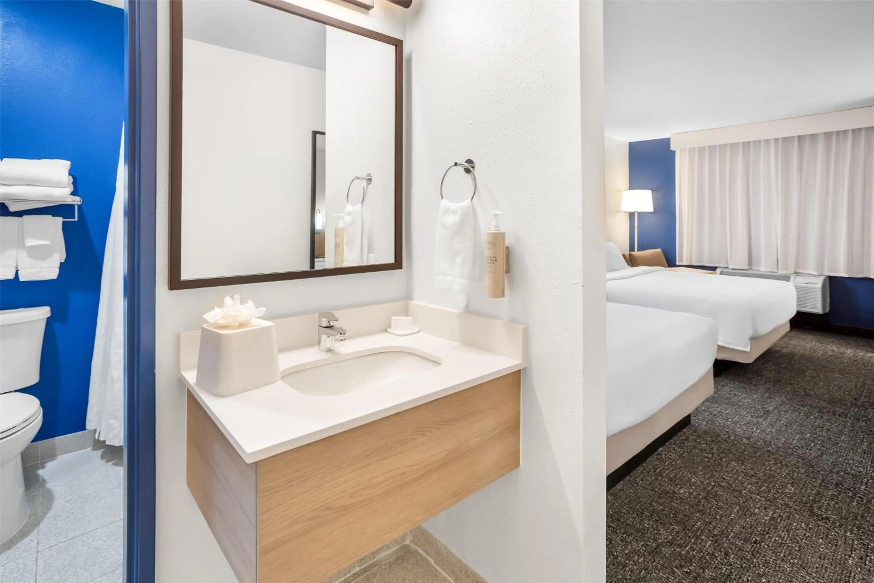 Bed in Spark by Hilton Kent Seattle