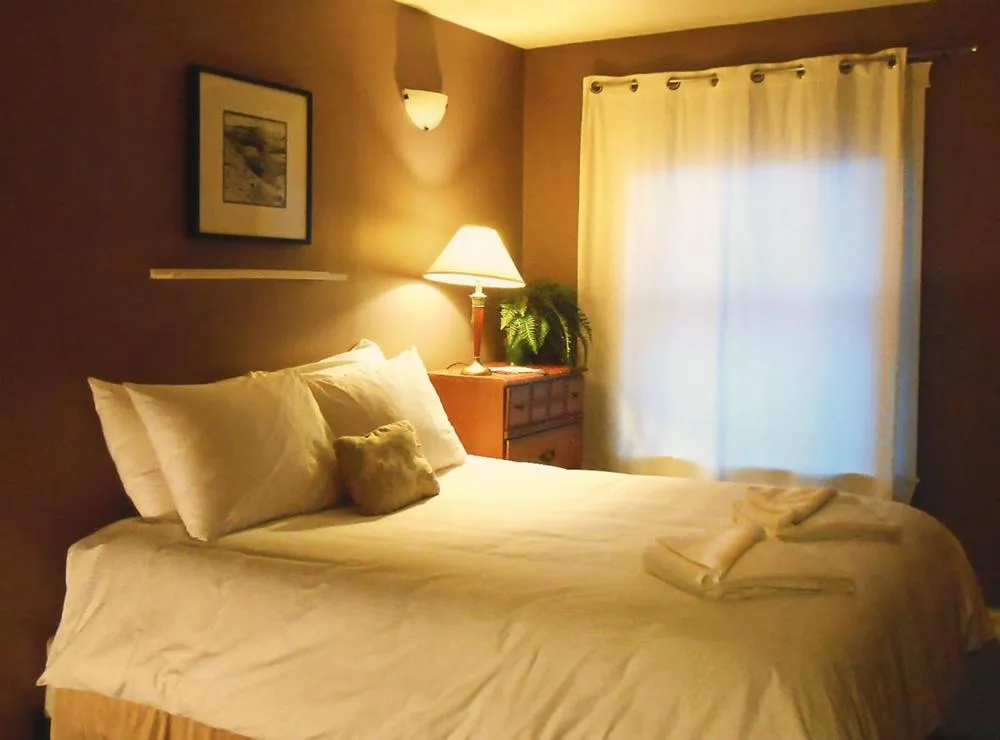 Bed in Painted Turtle Guesthouse