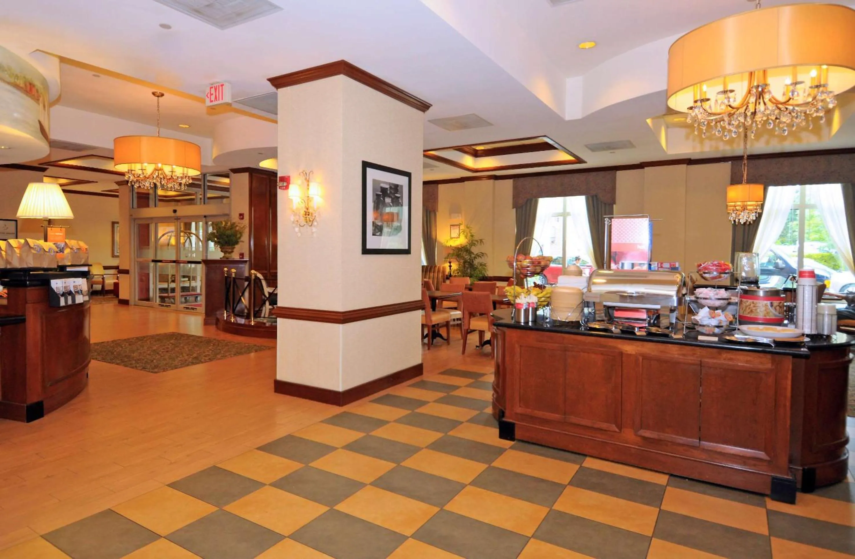 Lobby or reception in Hampton Inn Alexandria/Old Town