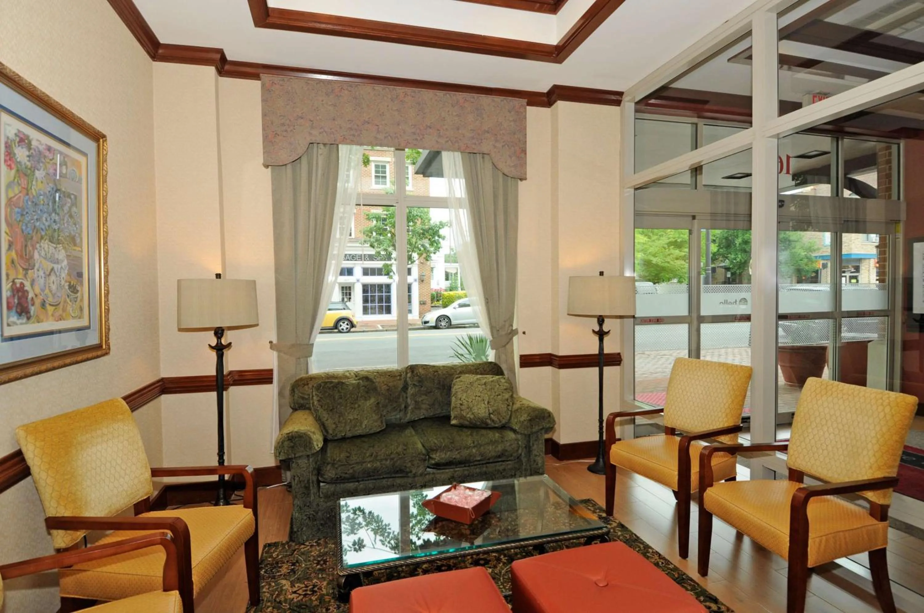 Lobby or reception in Hampton Inn Alexandria/Old Town