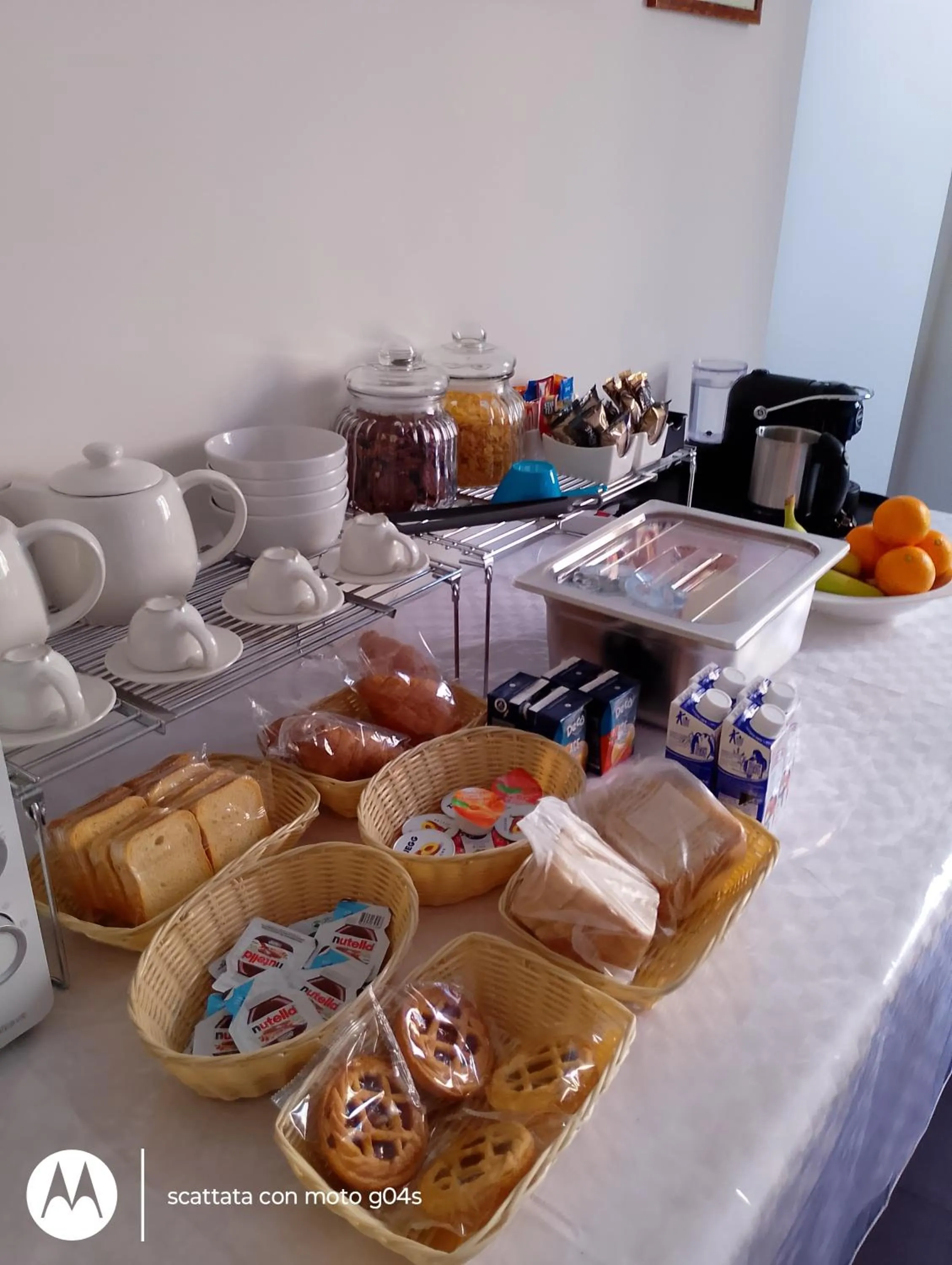 Continental breakfast in I DIOSCURI