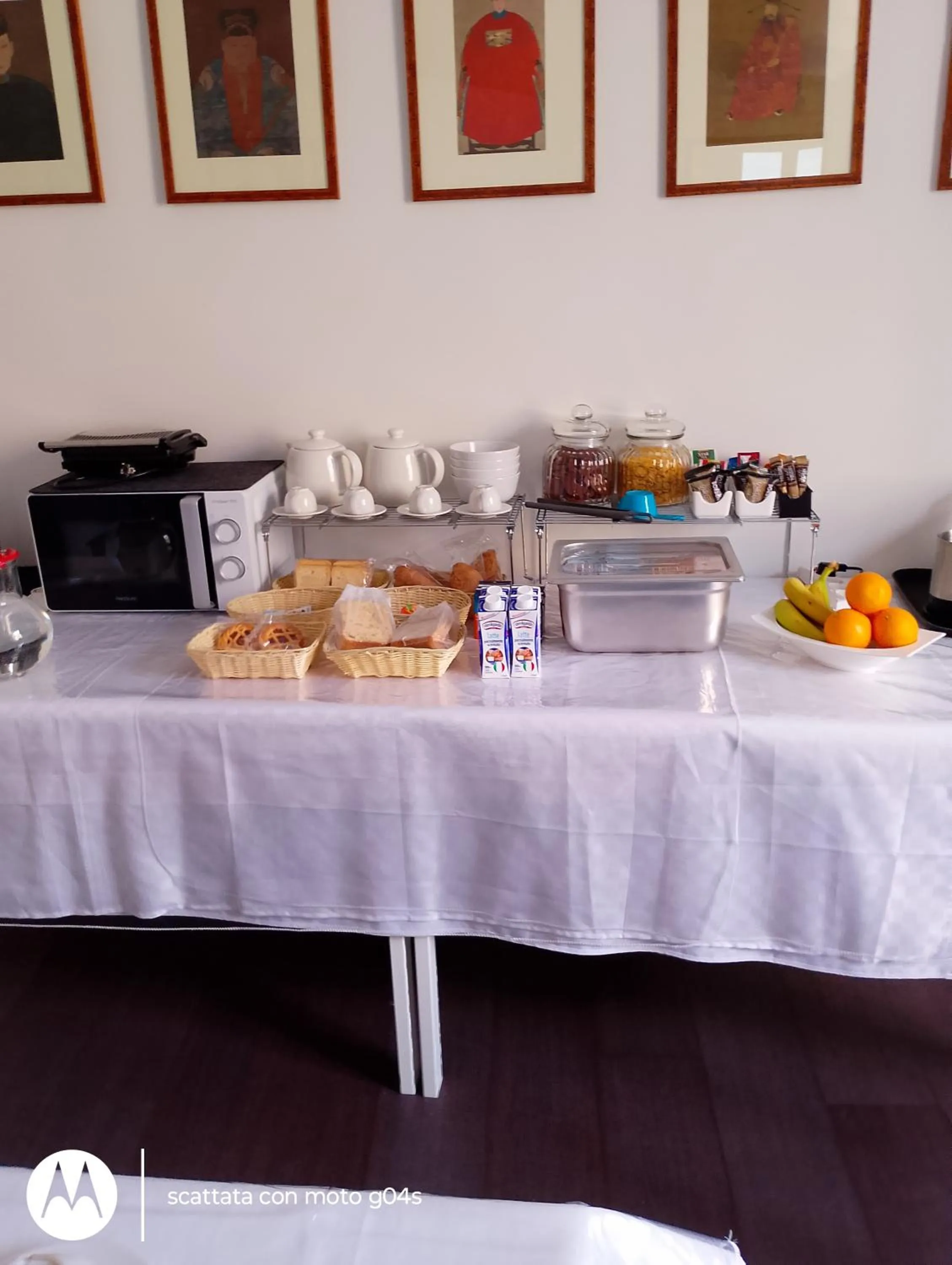 Continental breakfast in I DIOSCURI