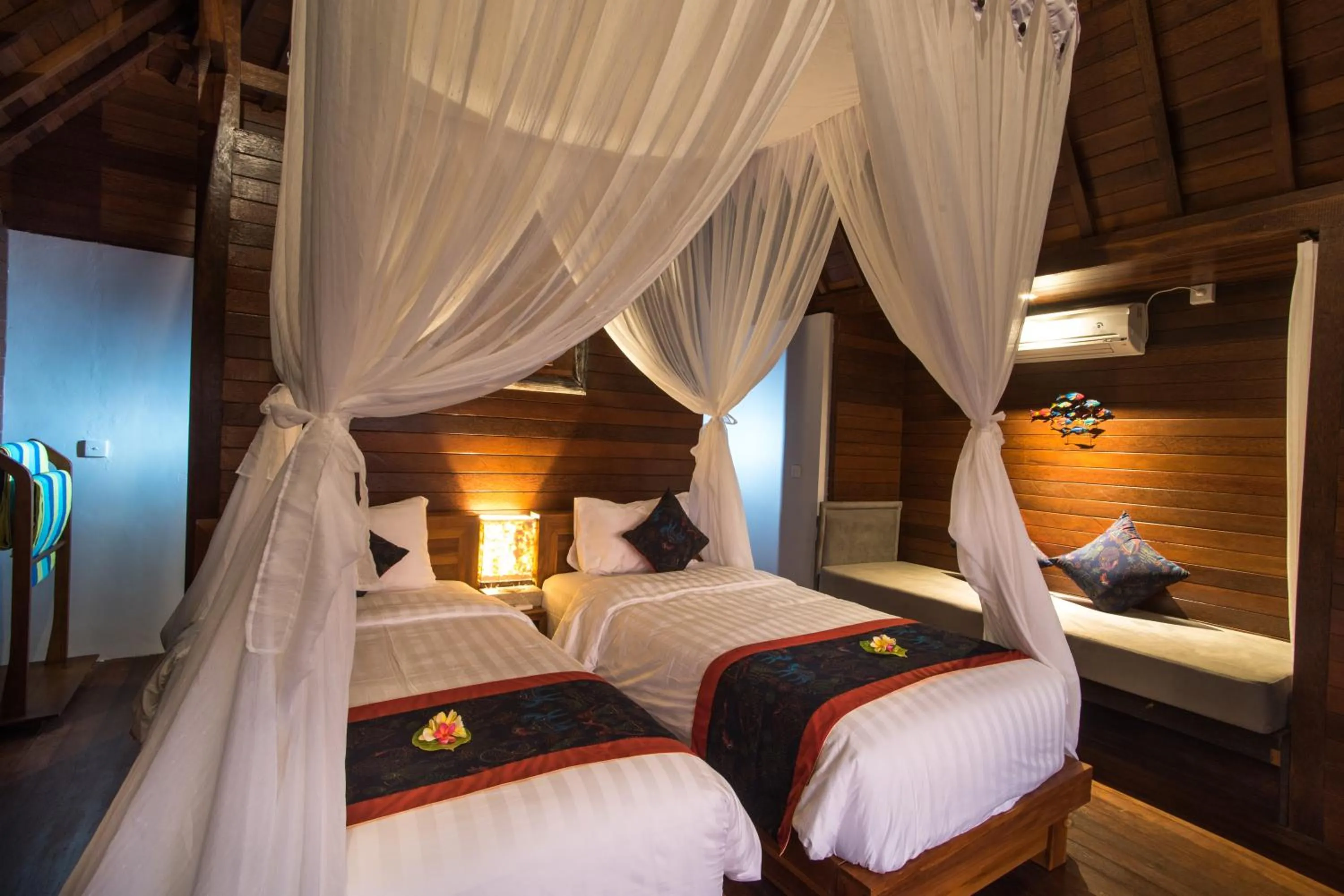 Bedroom, Bed in D'byas Dream Beach Club and Villa