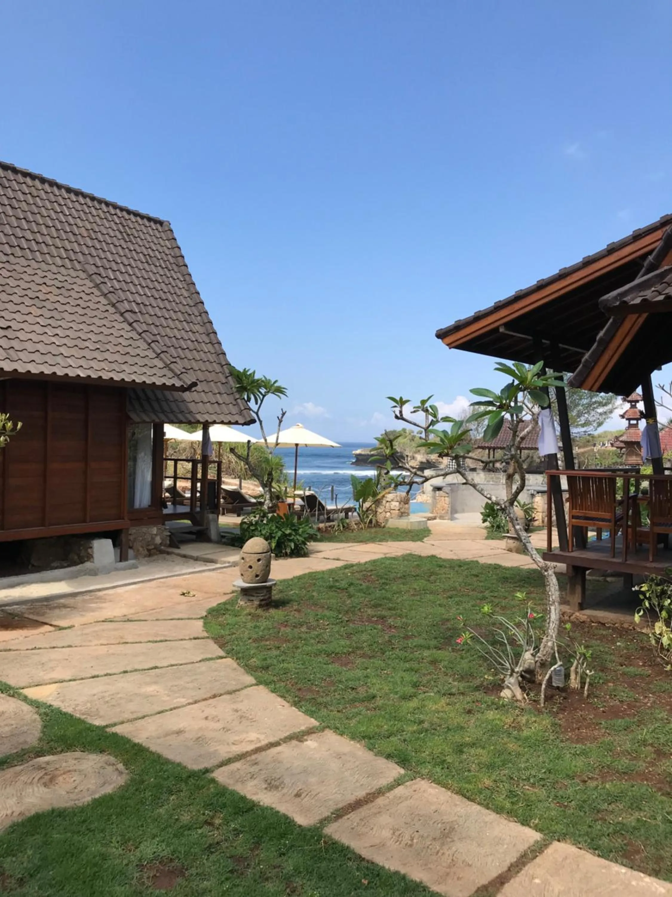 Garden view in D'byas Dream Beach Club and Villa