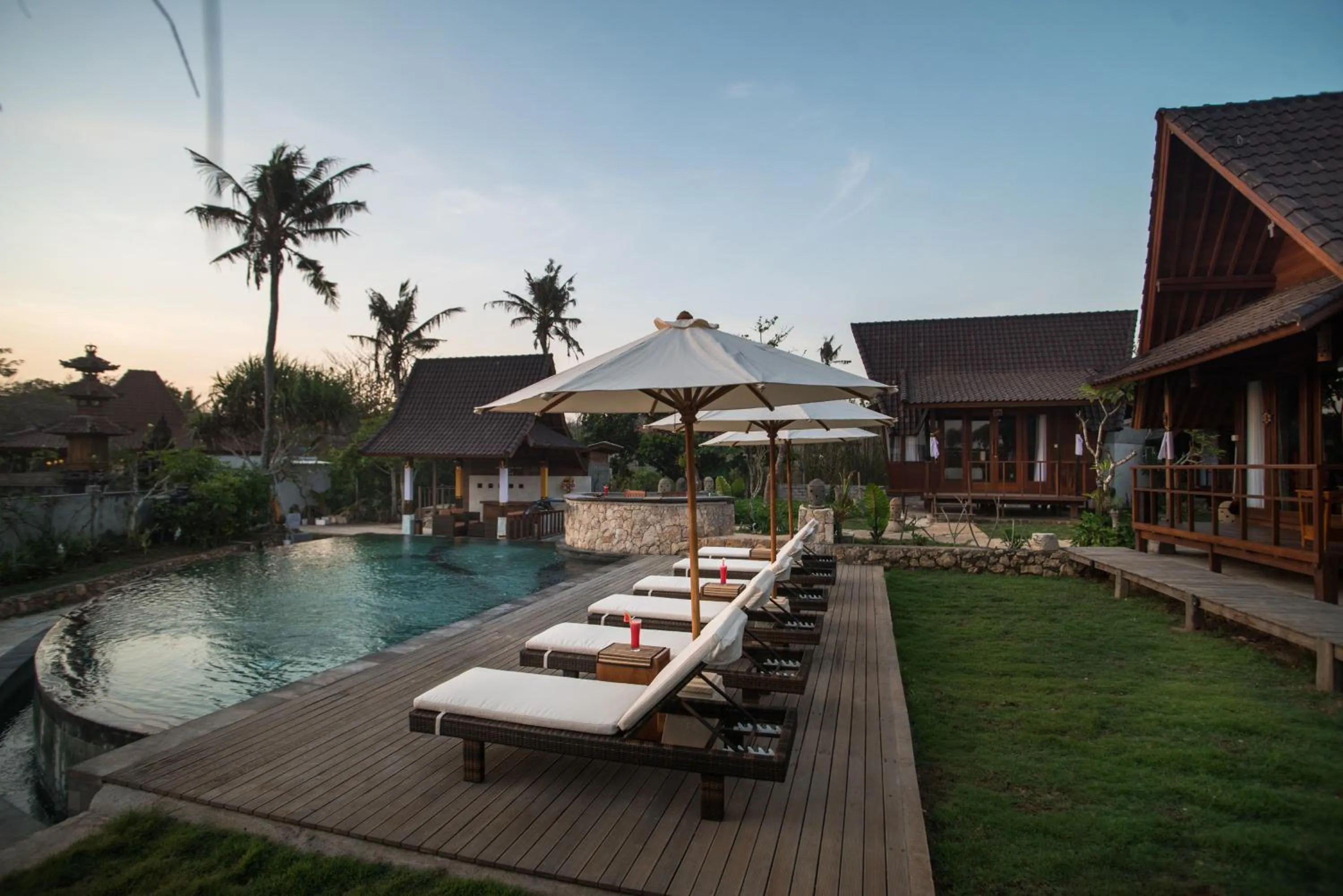 Swimming pool in D'byas Dream Beach Club and Villa