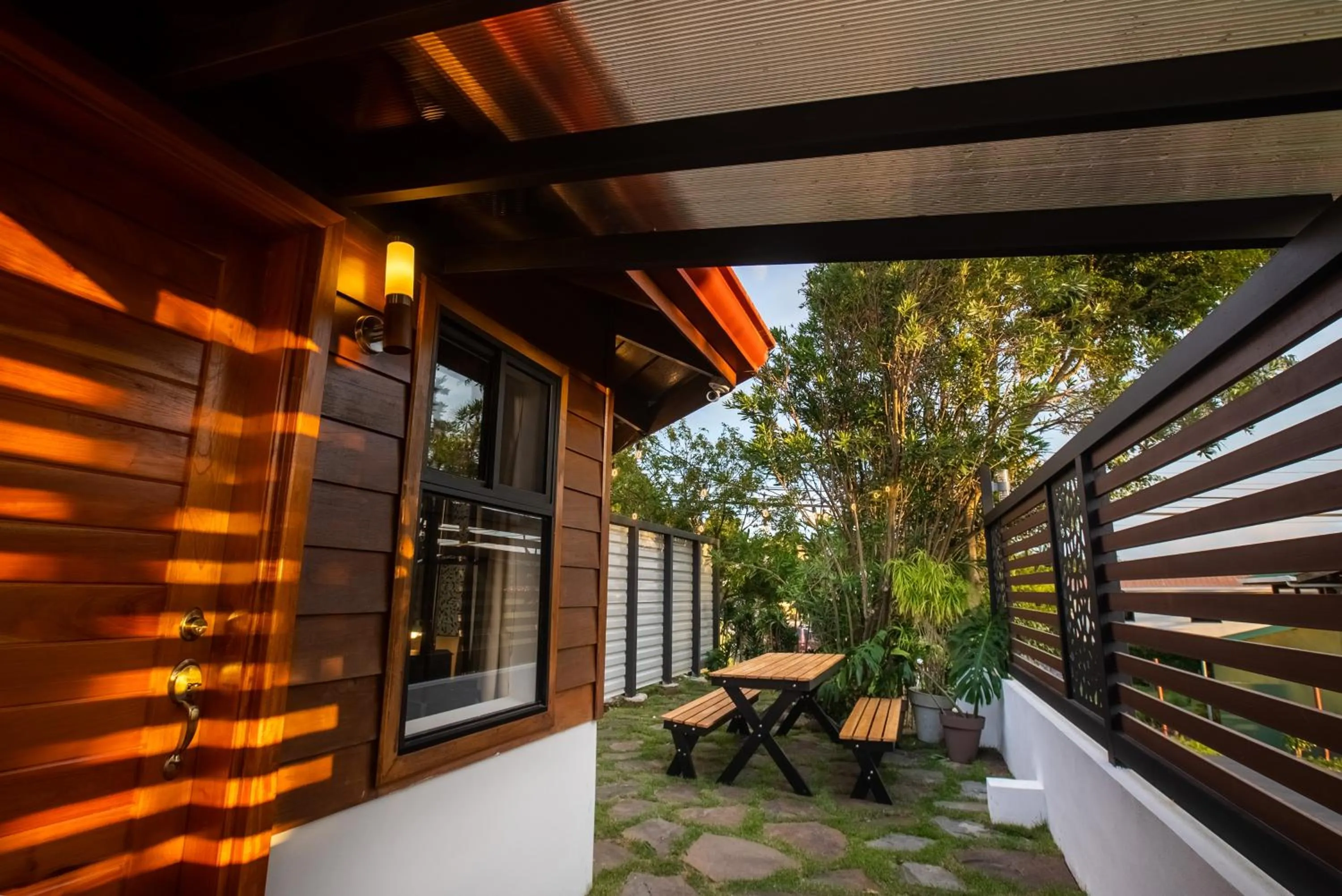 Garden view in Camino Verde B&B Monteverde Costa Rica