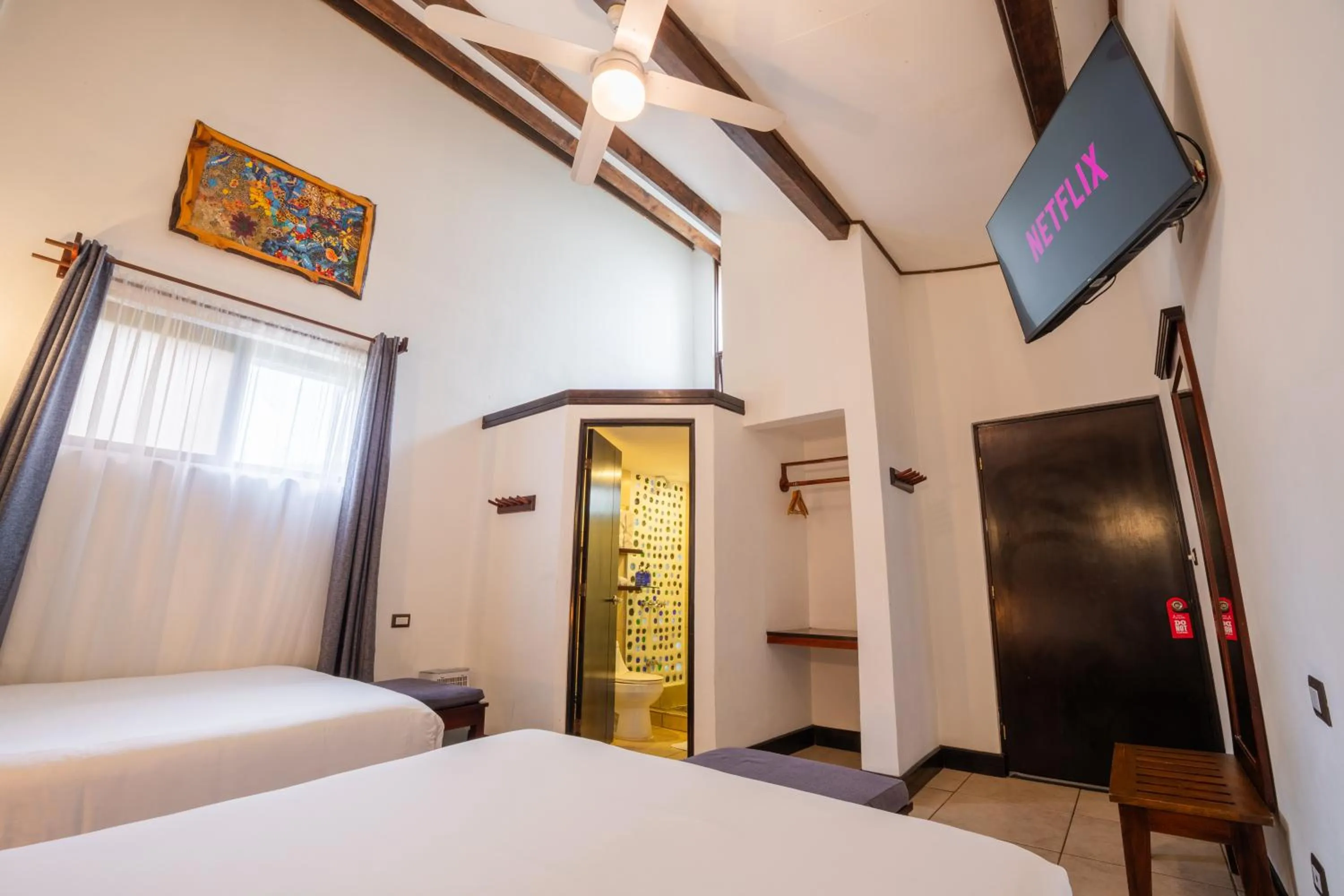 Bed in Camino Verde B&B Monteverde Costa Rica