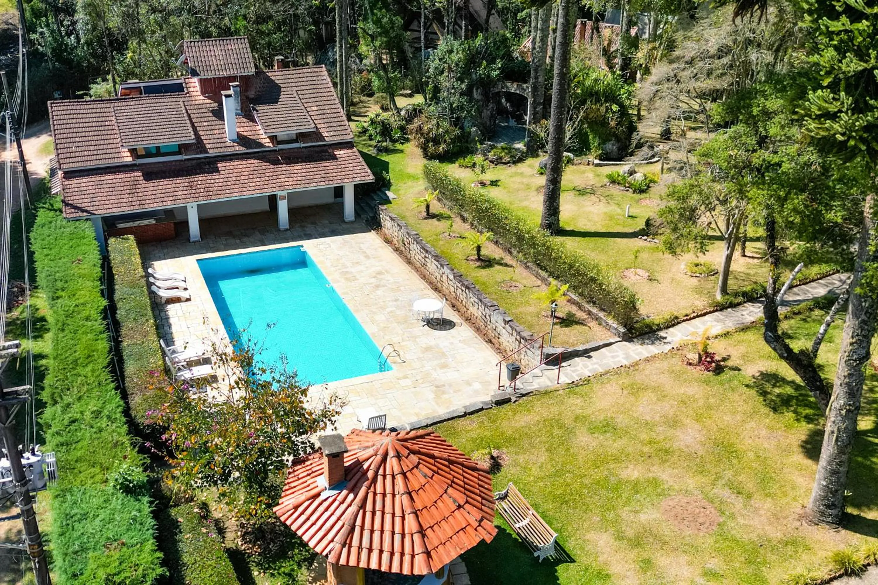 Bird's eye view in VELINN Pousada Torre Branca