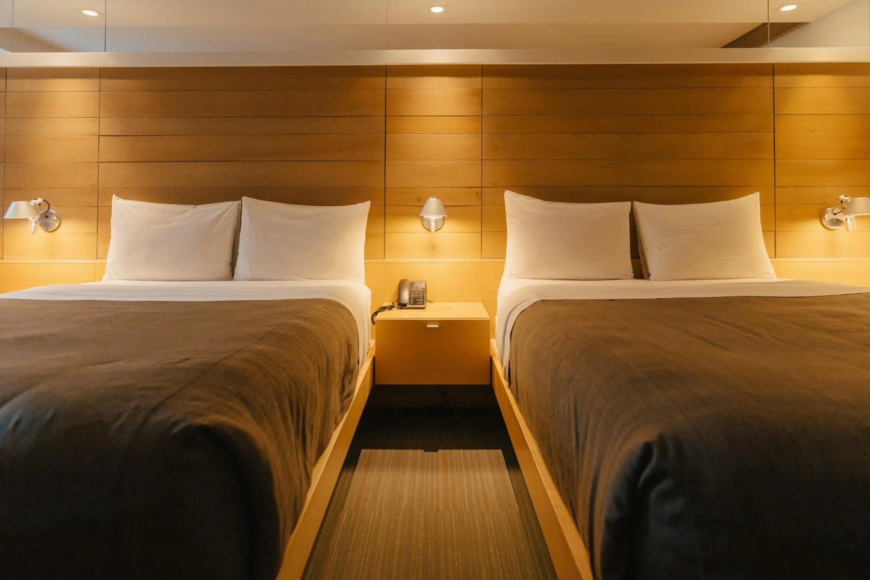 Bed in Gîte du Mont-Albert - Sepaq