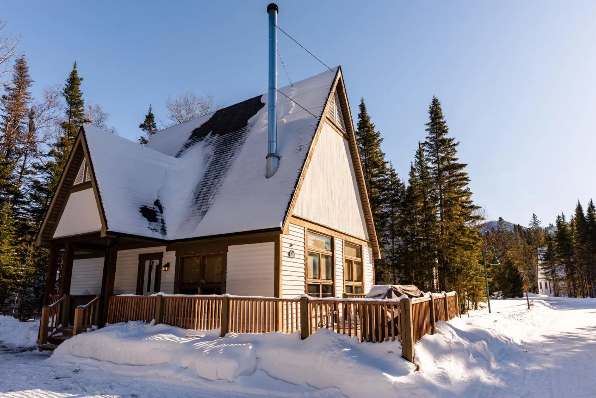 Mountain view in Gîte du Mont-Albert - Sepaq