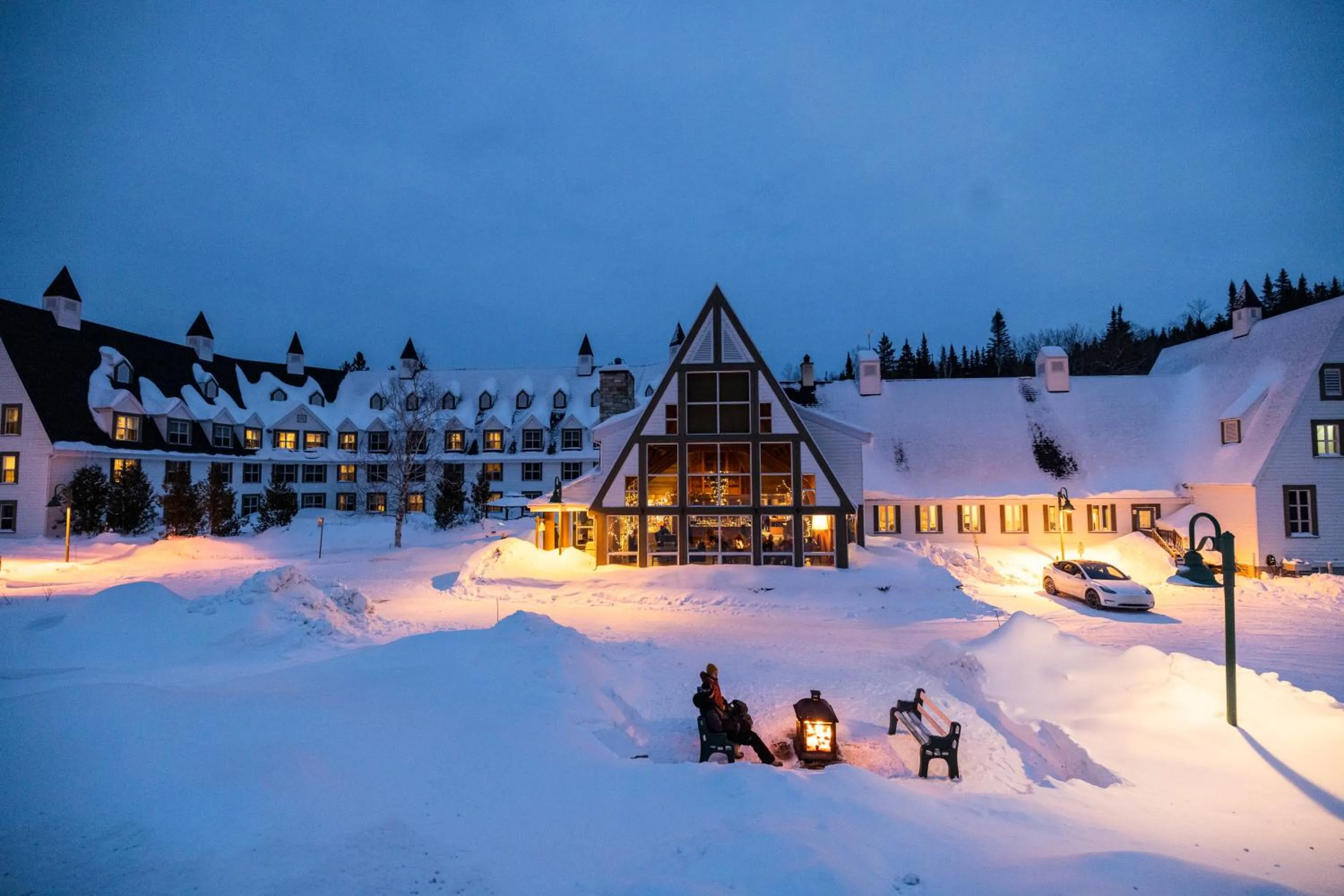 Property building in Gîte du Mont-Albert - Sepaq