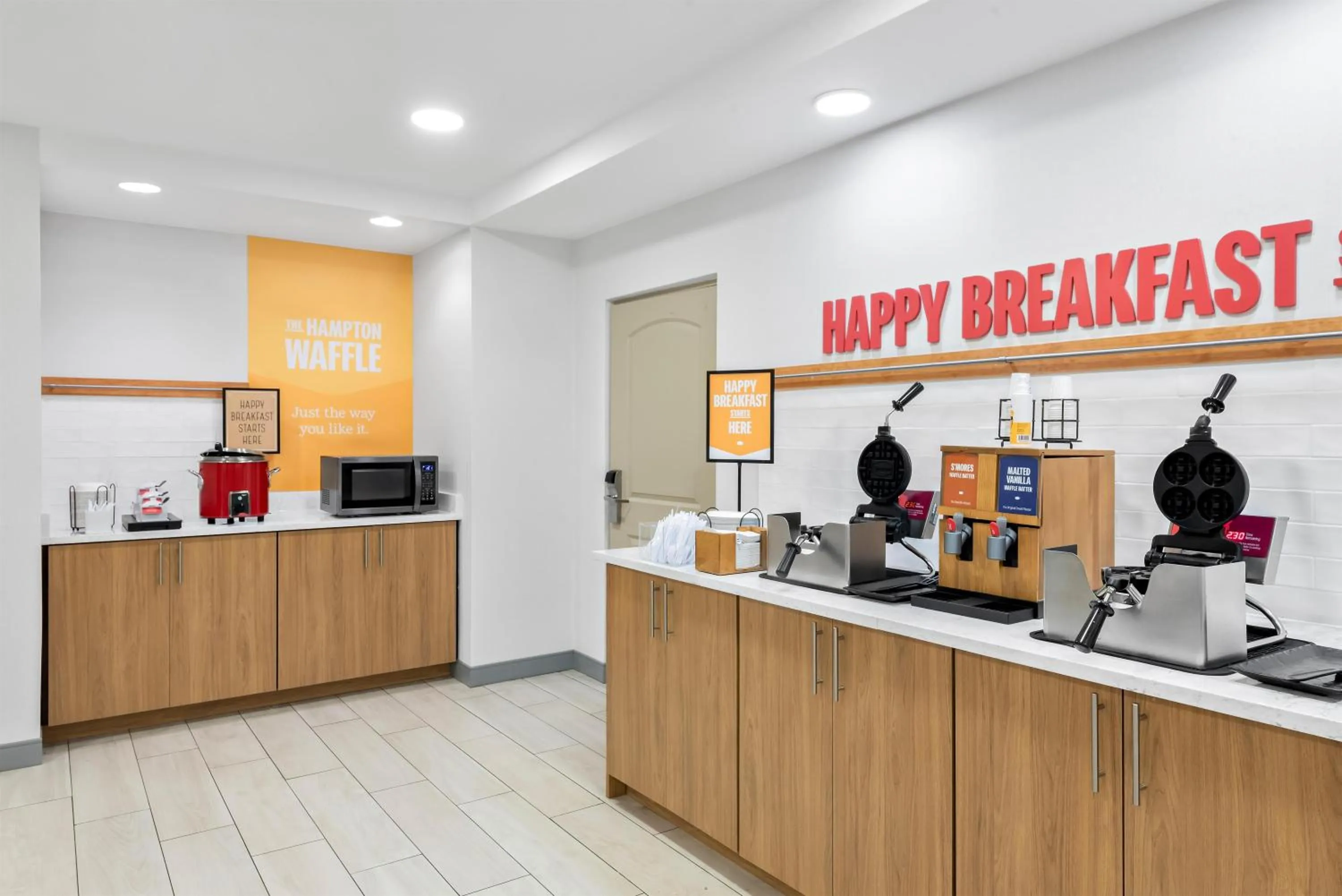 Breakfast in Hampton Inn Gainesville-Haymarket