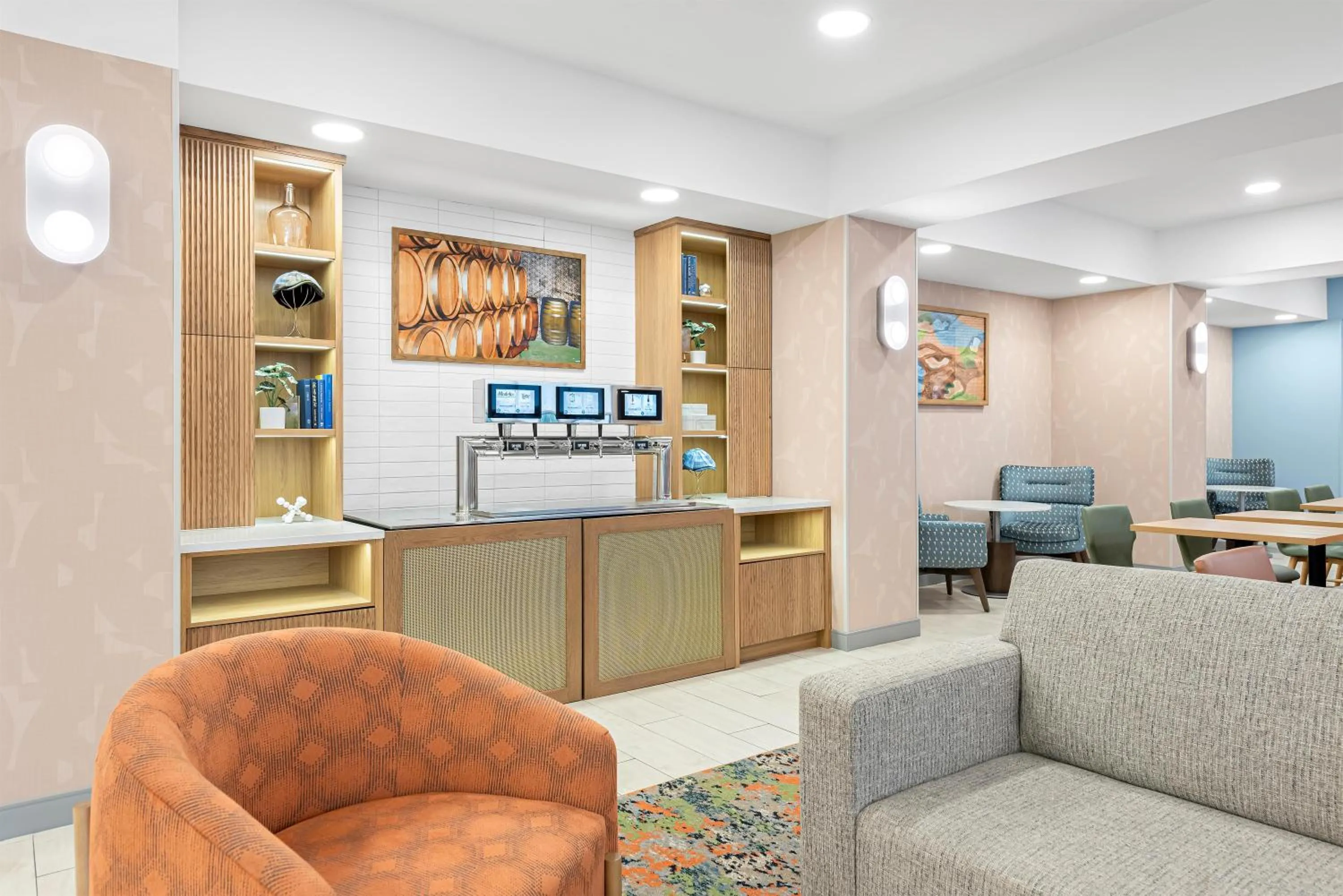 Lounge or bar in Hampton Inn Gainesville-Haymarket