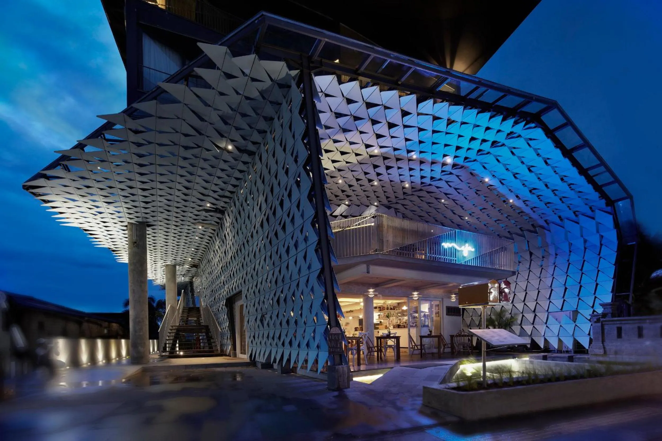 Facade/entrance in IZE Seminyak by LifestyleRetreats