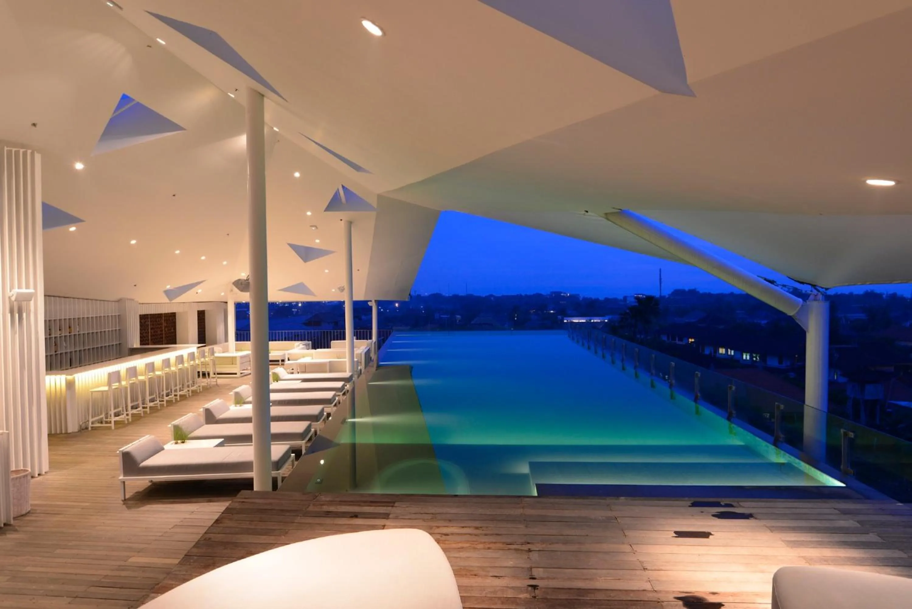 Swimming pool in IZE Seminyak by LifestyleRetreats