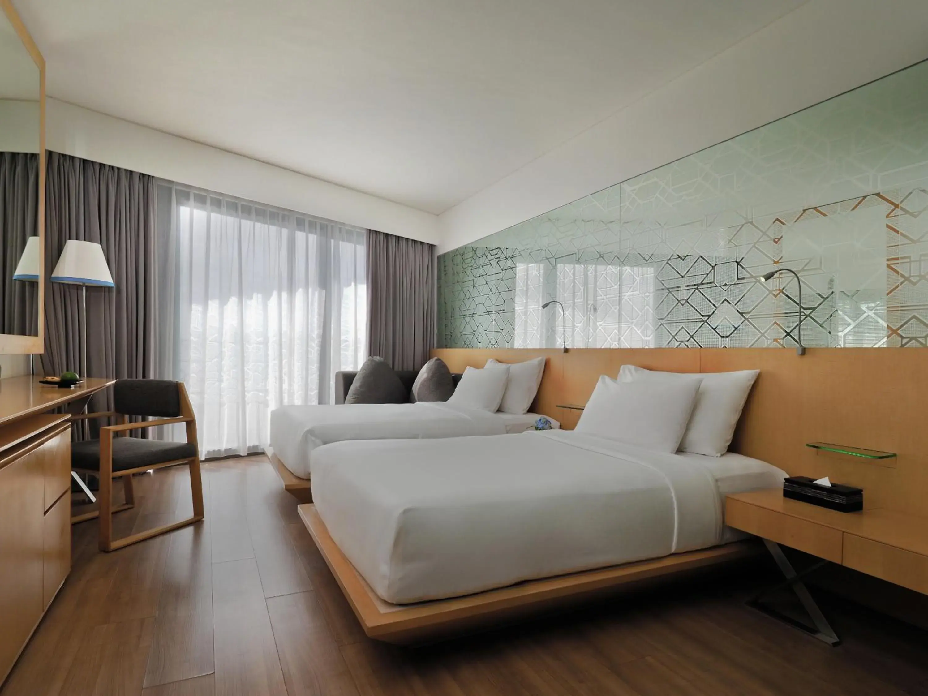 Deluxe Twin Room in IZE Seminyak by LifestyleRetreats Deluxe Twin Room in IZE Seminyak by LifestyleRetreats