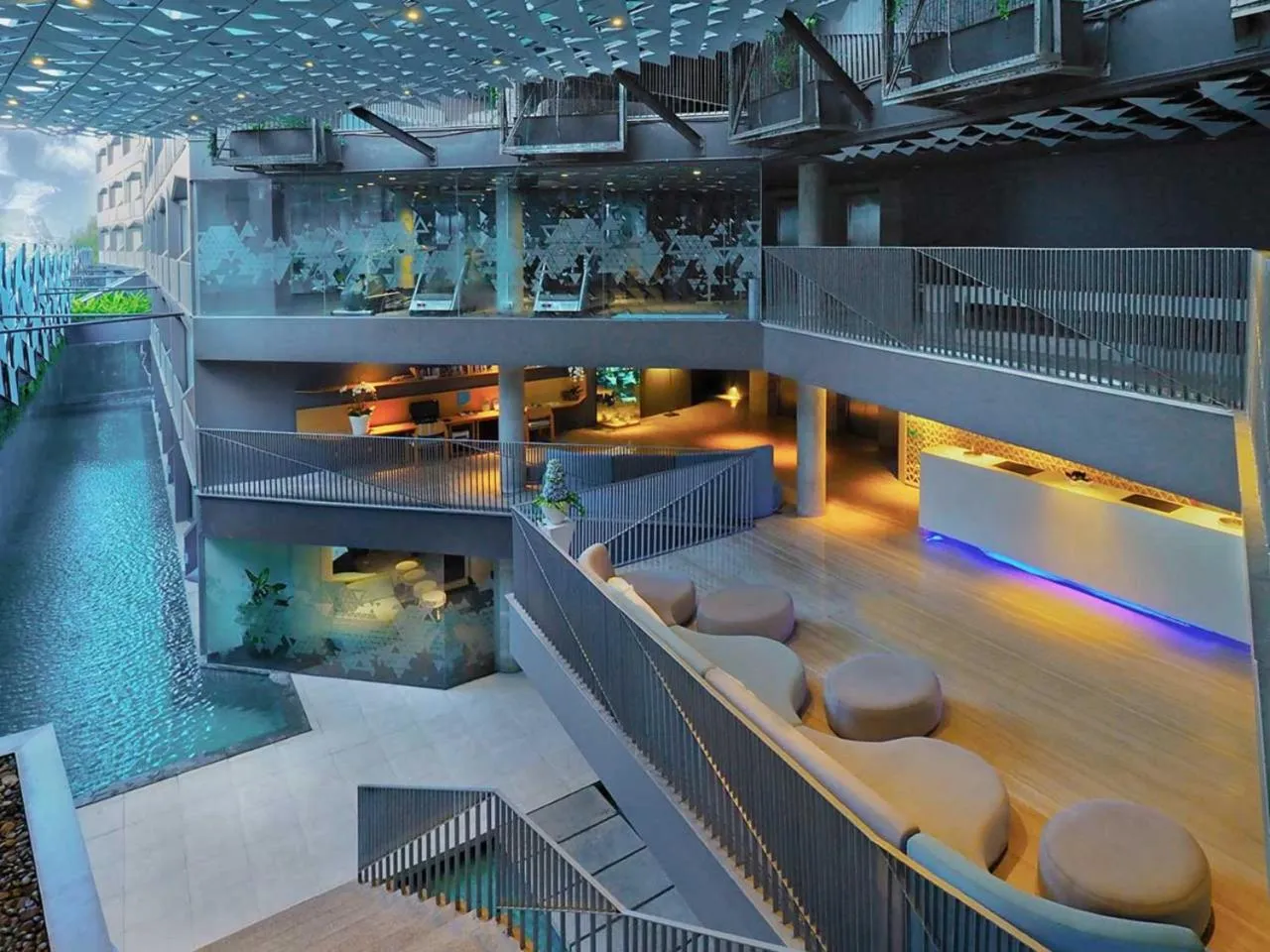 Lobby or reception in IZE Seminyak by LifestyleRetreats