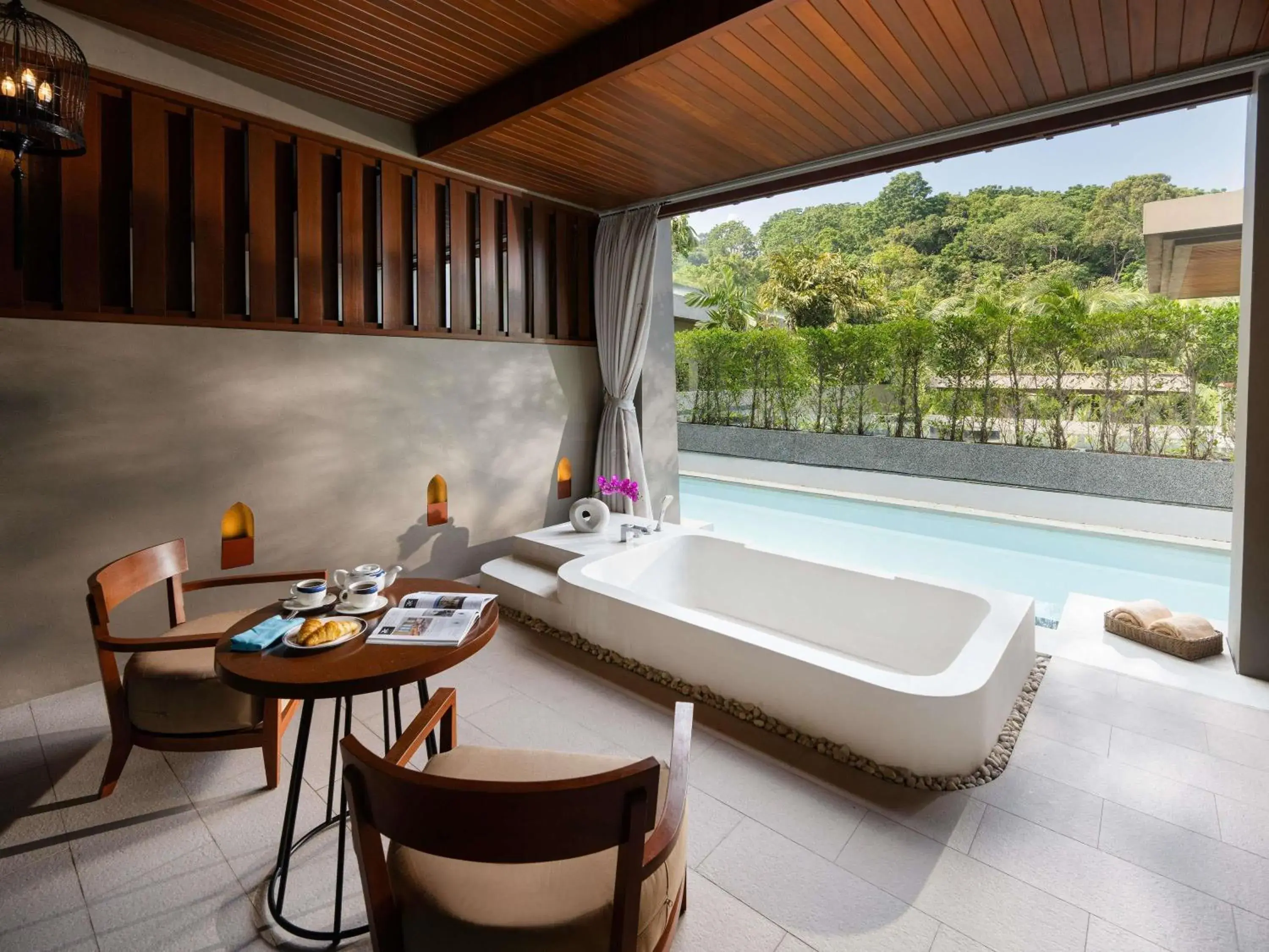 Premier King Room with Pool Access and Spa Bath in Avista Hideaway Phuket Patong - MGallery Premier King Room with Pool Access and Spa Bath in Avista Hideaway Phuket Patong - MGallery