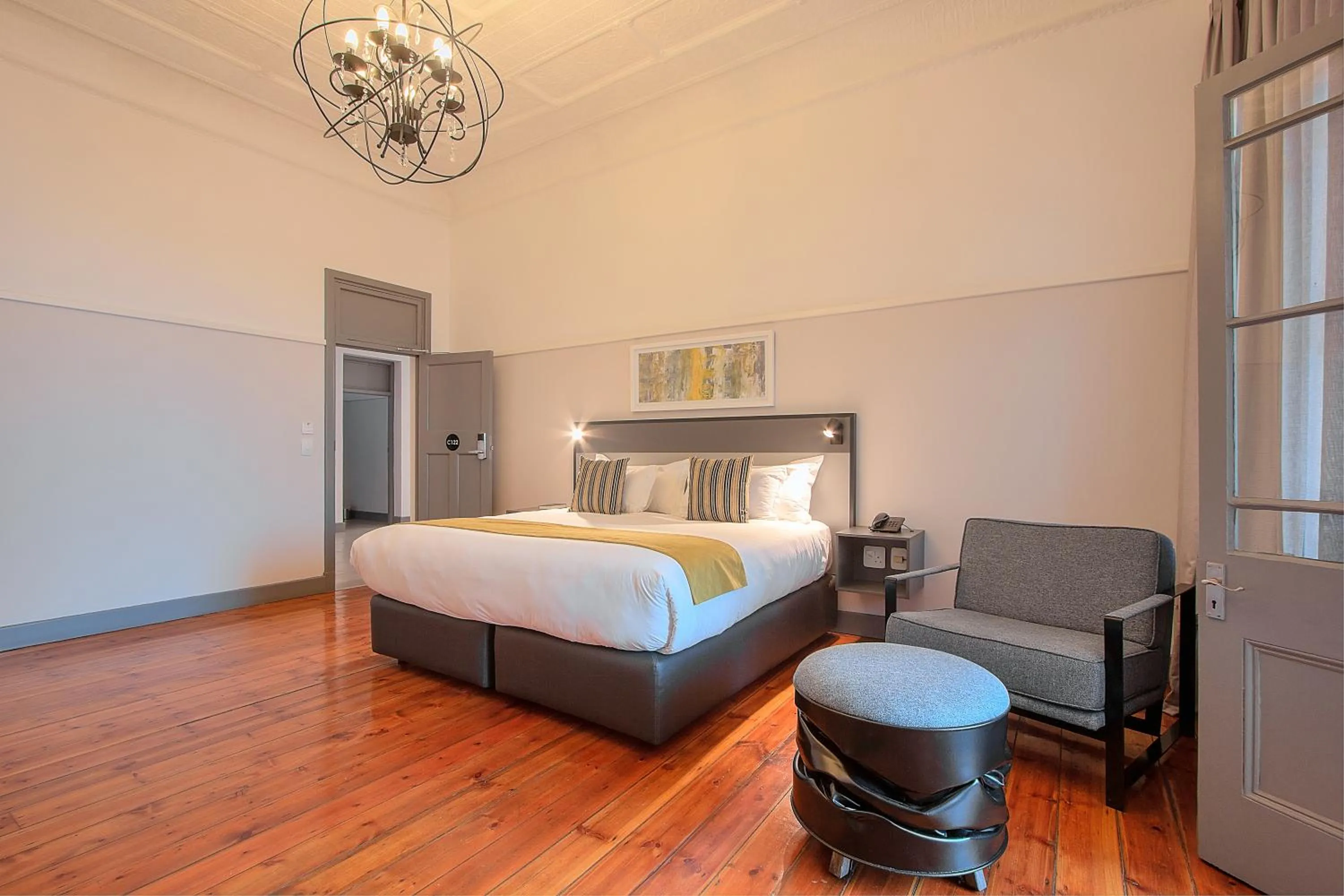 Bed in THE Pretoria Hotel