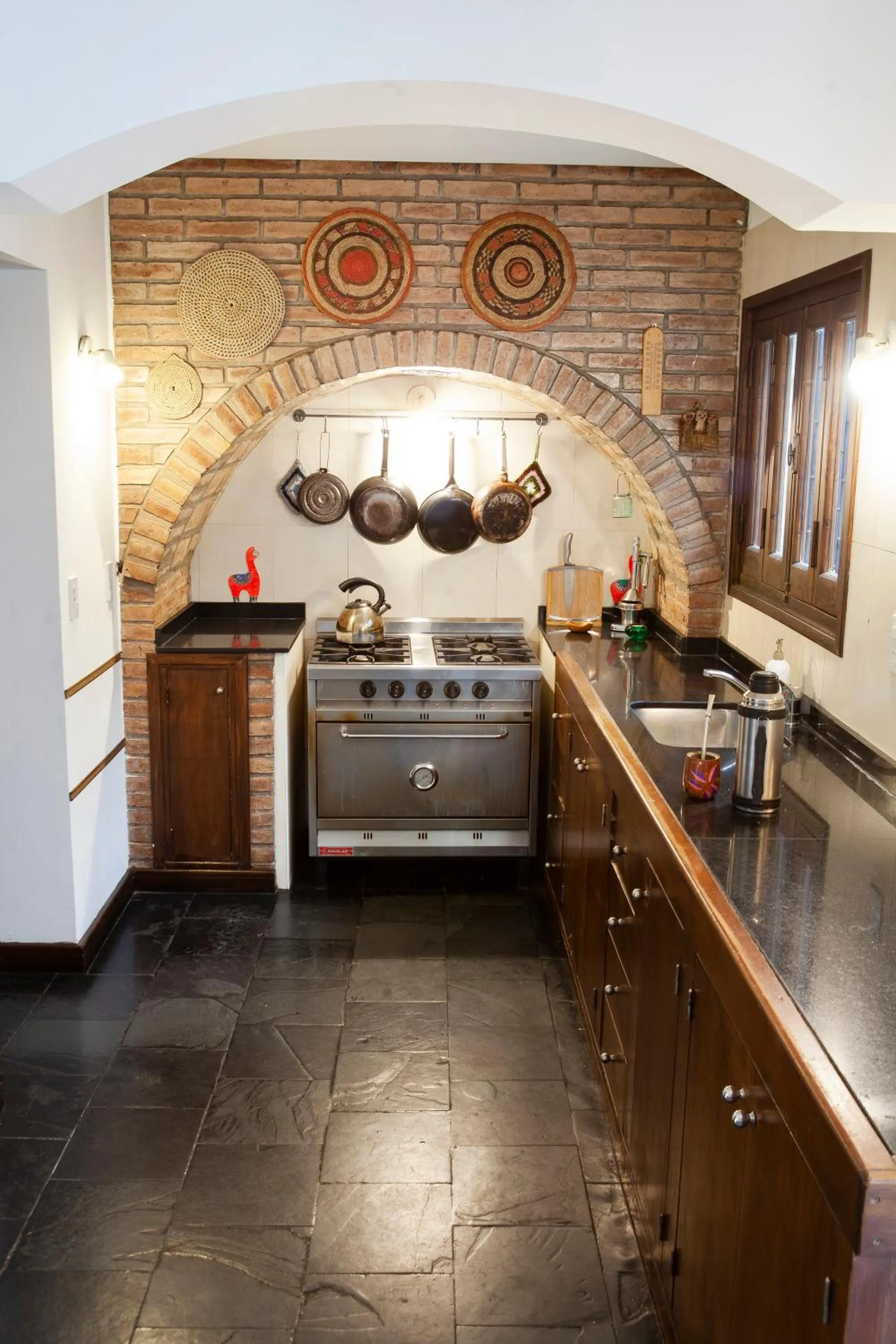 Kitchen or kitchenette in Posada de Rosas