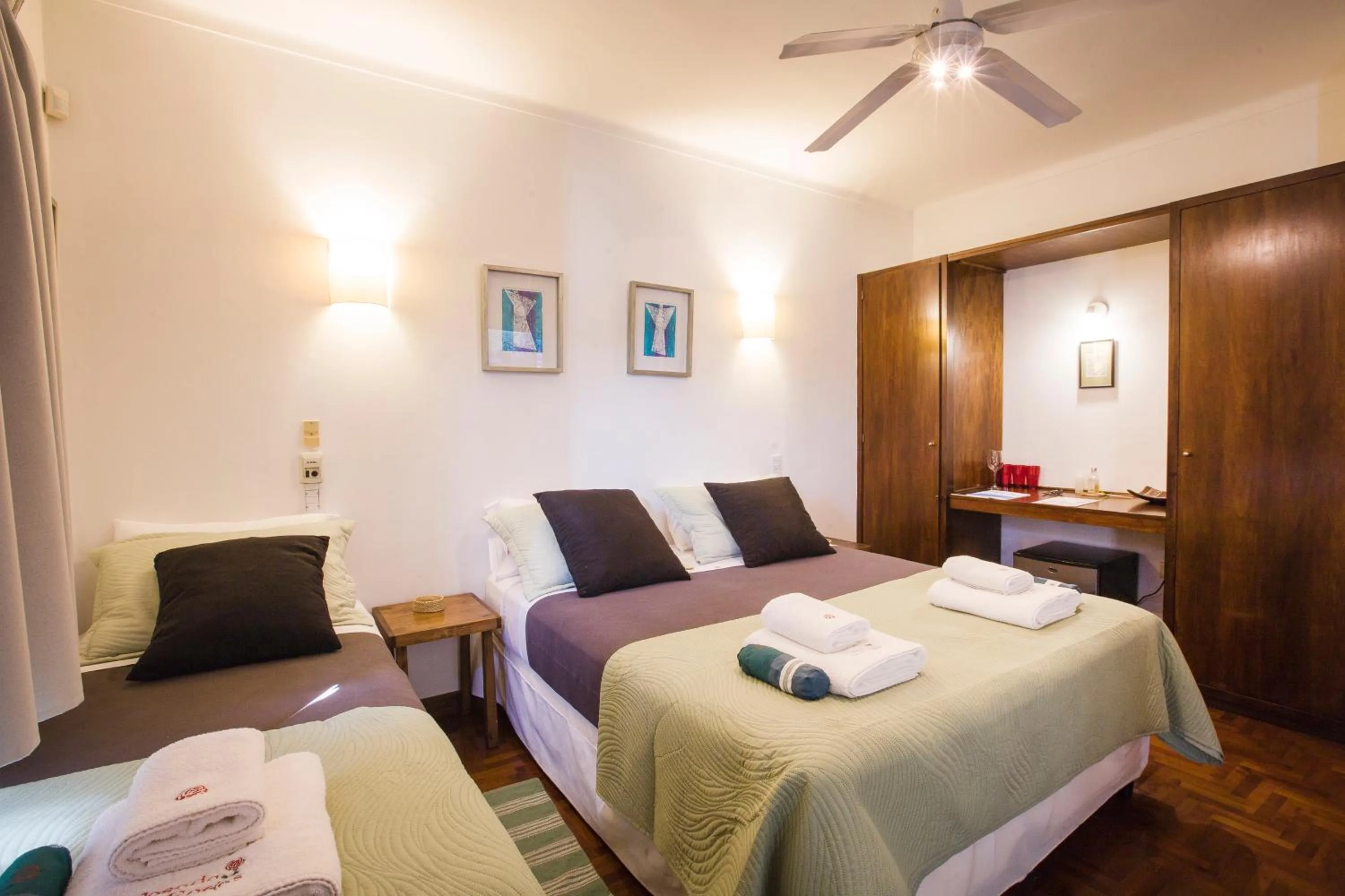 Bed in Posada de Rosas