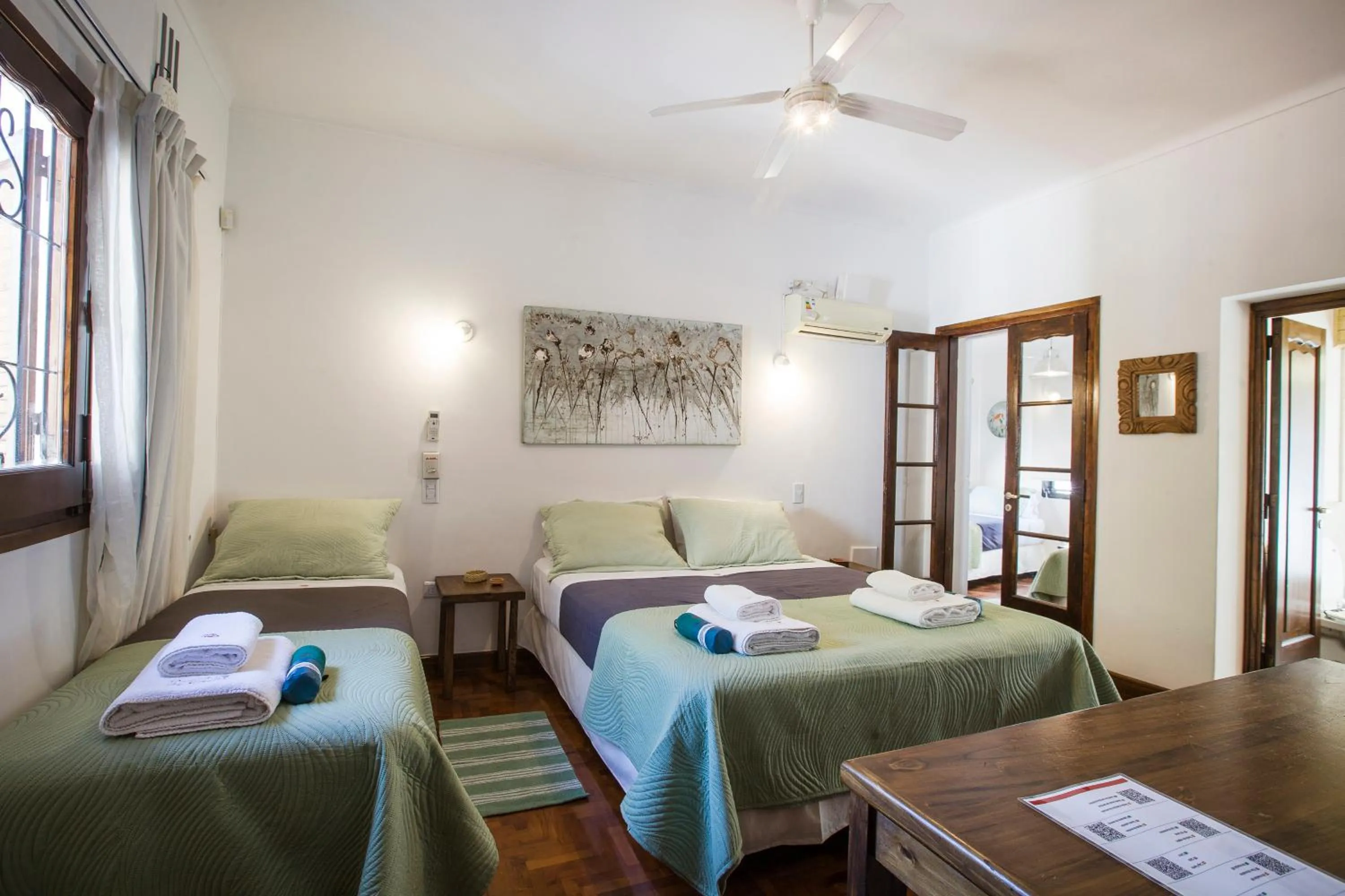 Bed in Posada de Rosas