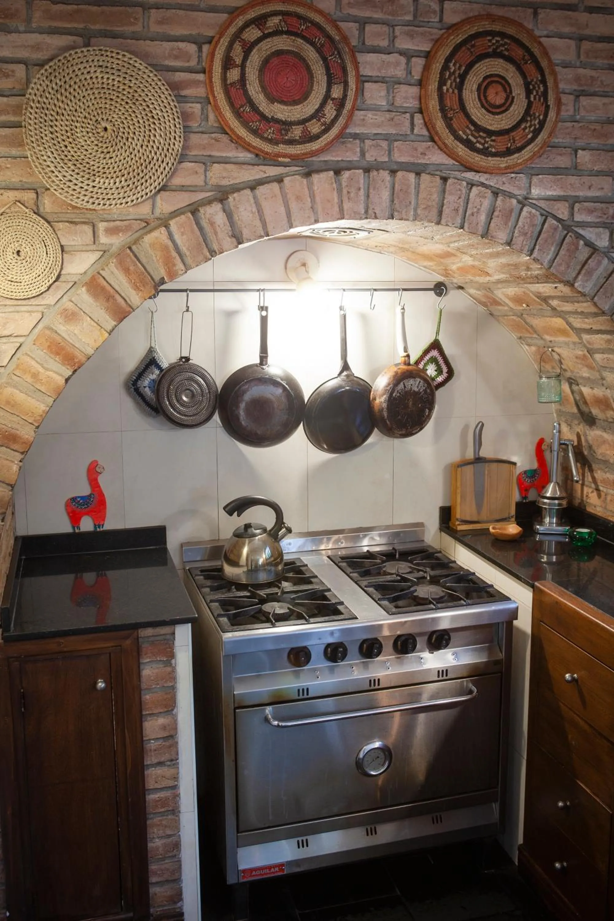 Kitchen or kitchenette in Posada de Rosas