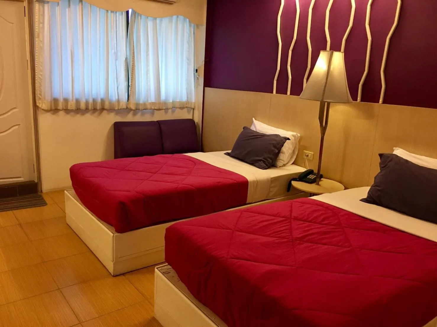 Bed in Highway Hotel