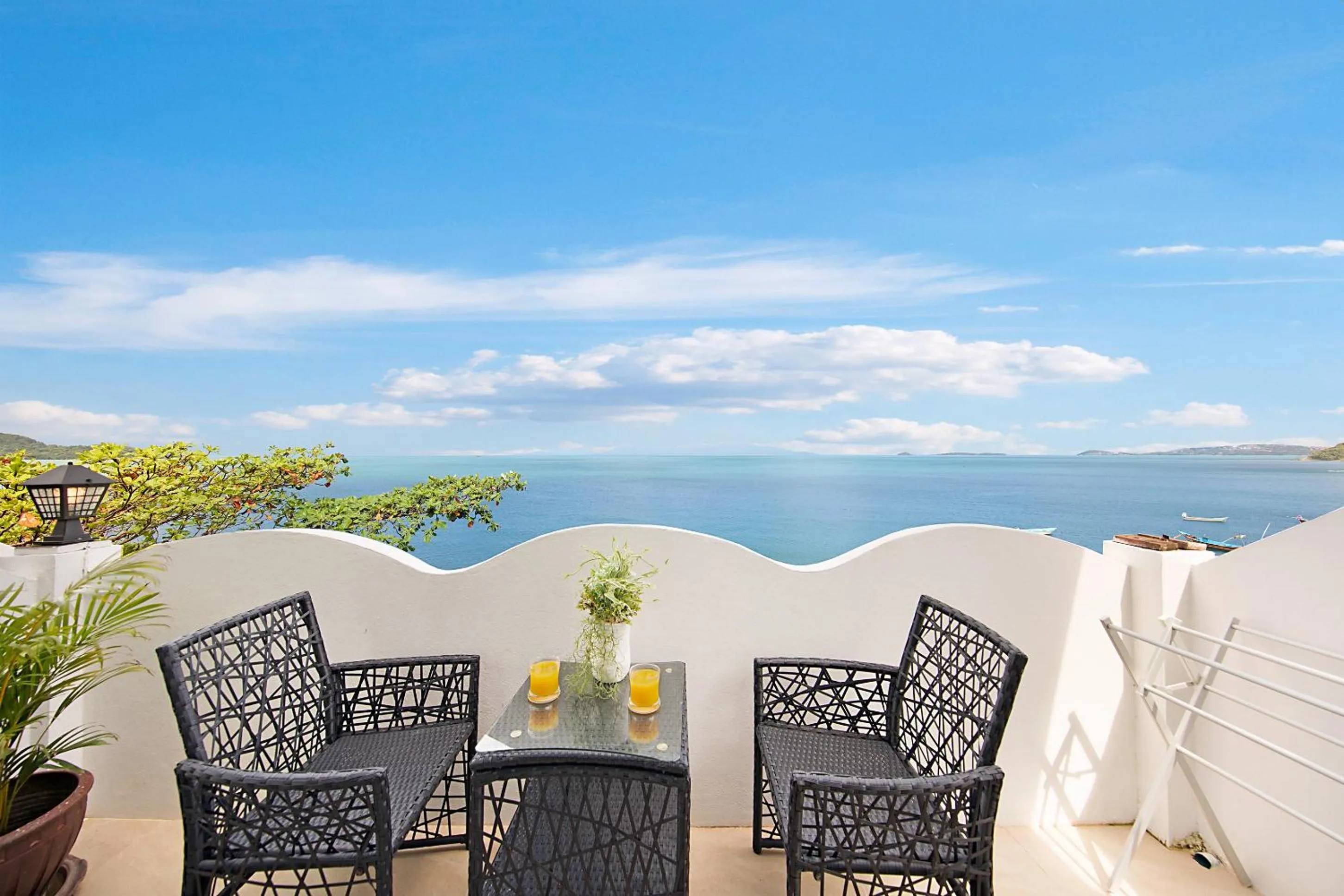 Balcony/Terrace in Hacienda Fisherman's Village Koh Samui