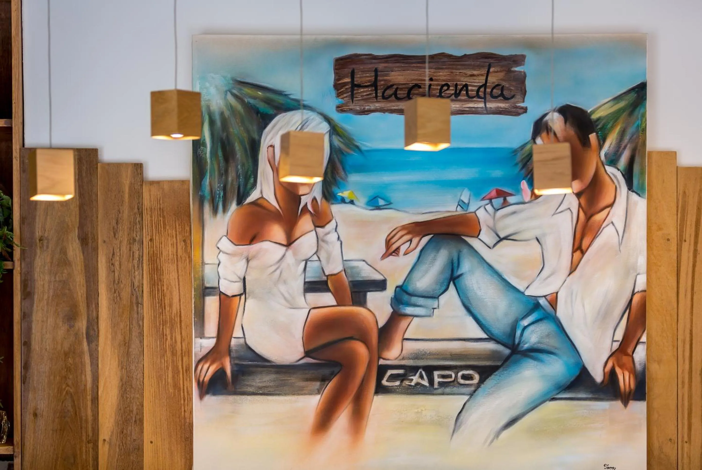 Decorative detail in Hacienda Fisherman's Village Koh Samui