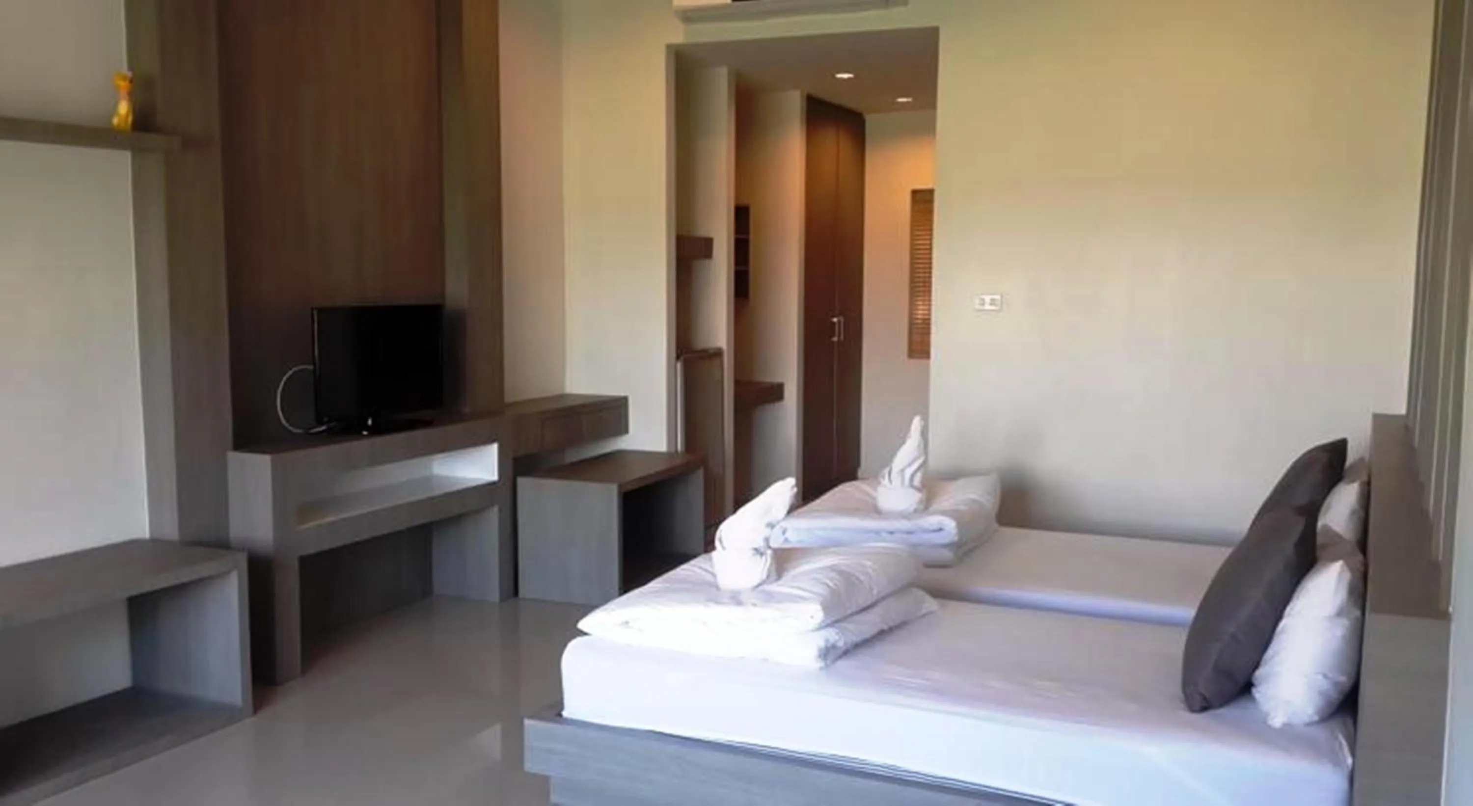 Bedroom, Bed in Aurora Resort Kanchanaburi