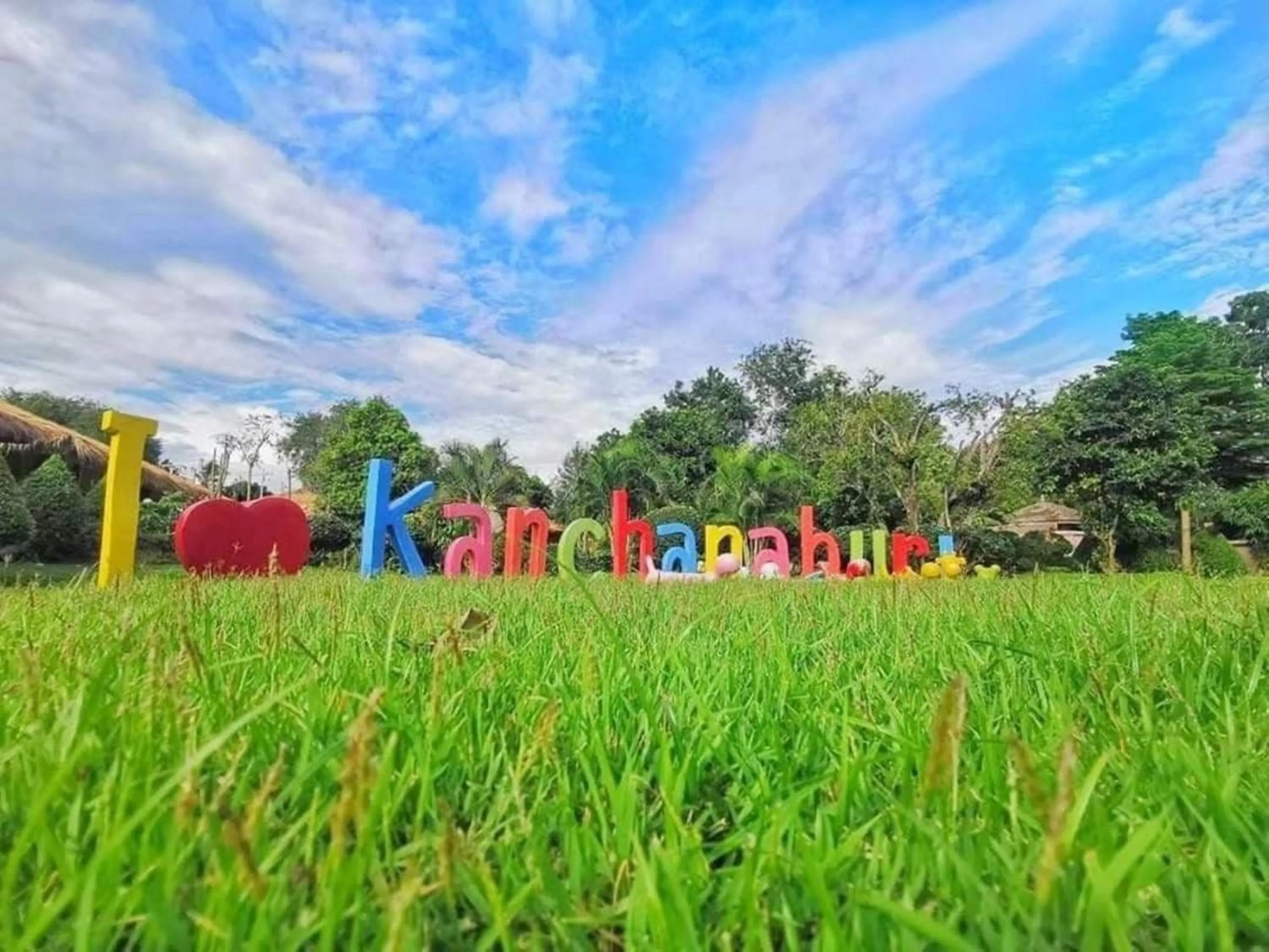 Garden in Aurora Resort Kanchanaburi