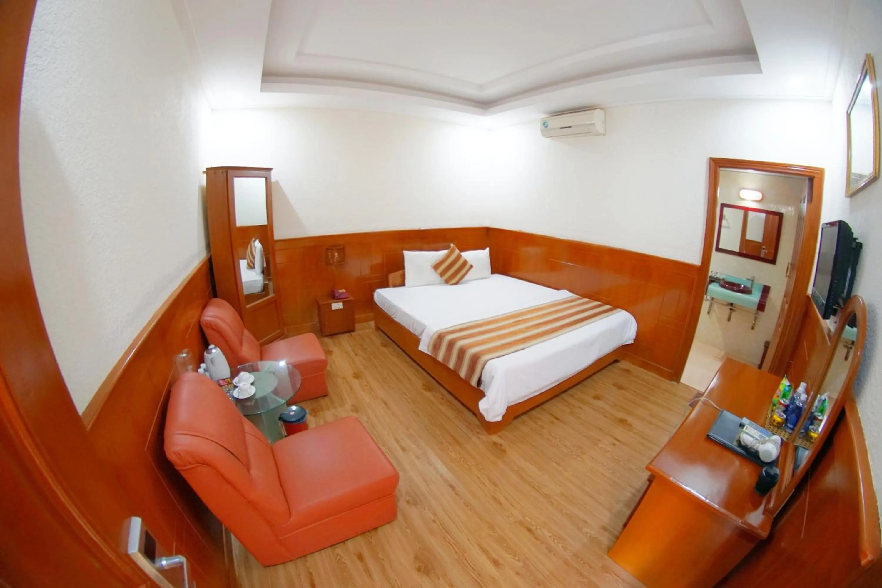 Bed in Kieu Anh Hotel Vung Tau