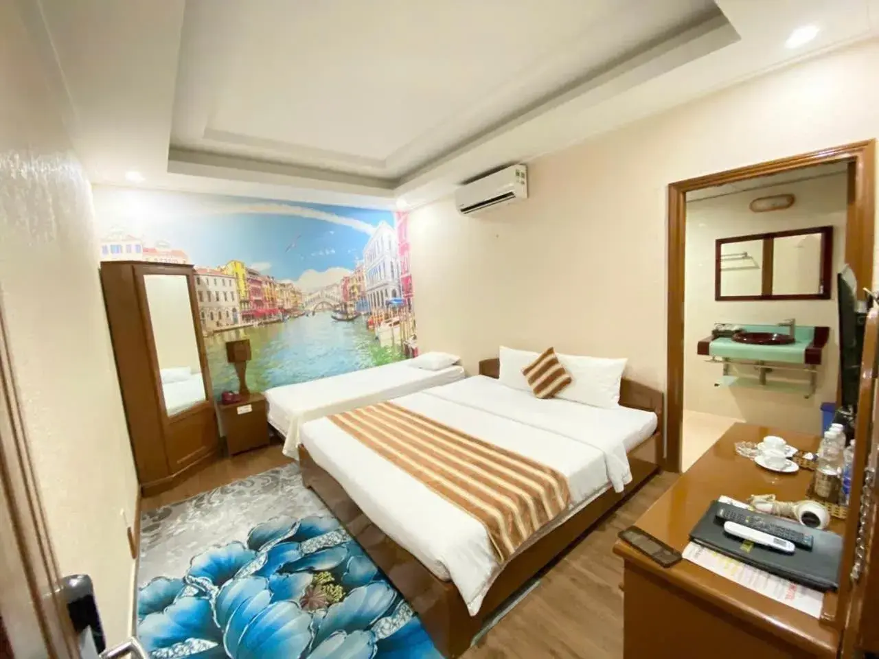 Basic Triple Room in Kieu Anh Hotel Vung Tau Basic Triple Room in Kieu Anh Hotel Vung Tau