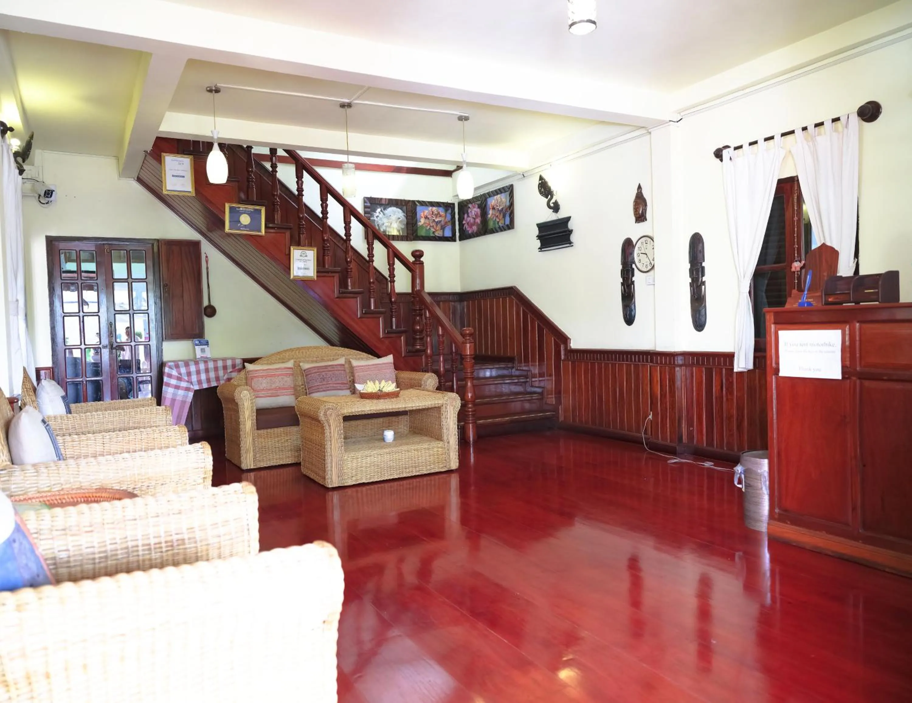 Living room in Ban Lakkham River View