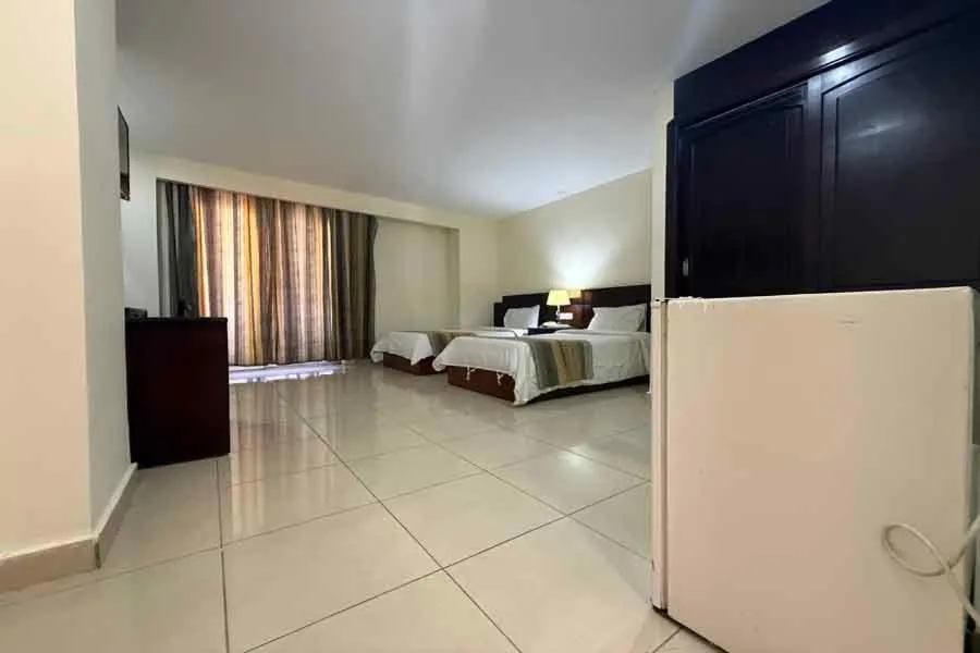 Bed in Naama Inn Hotel