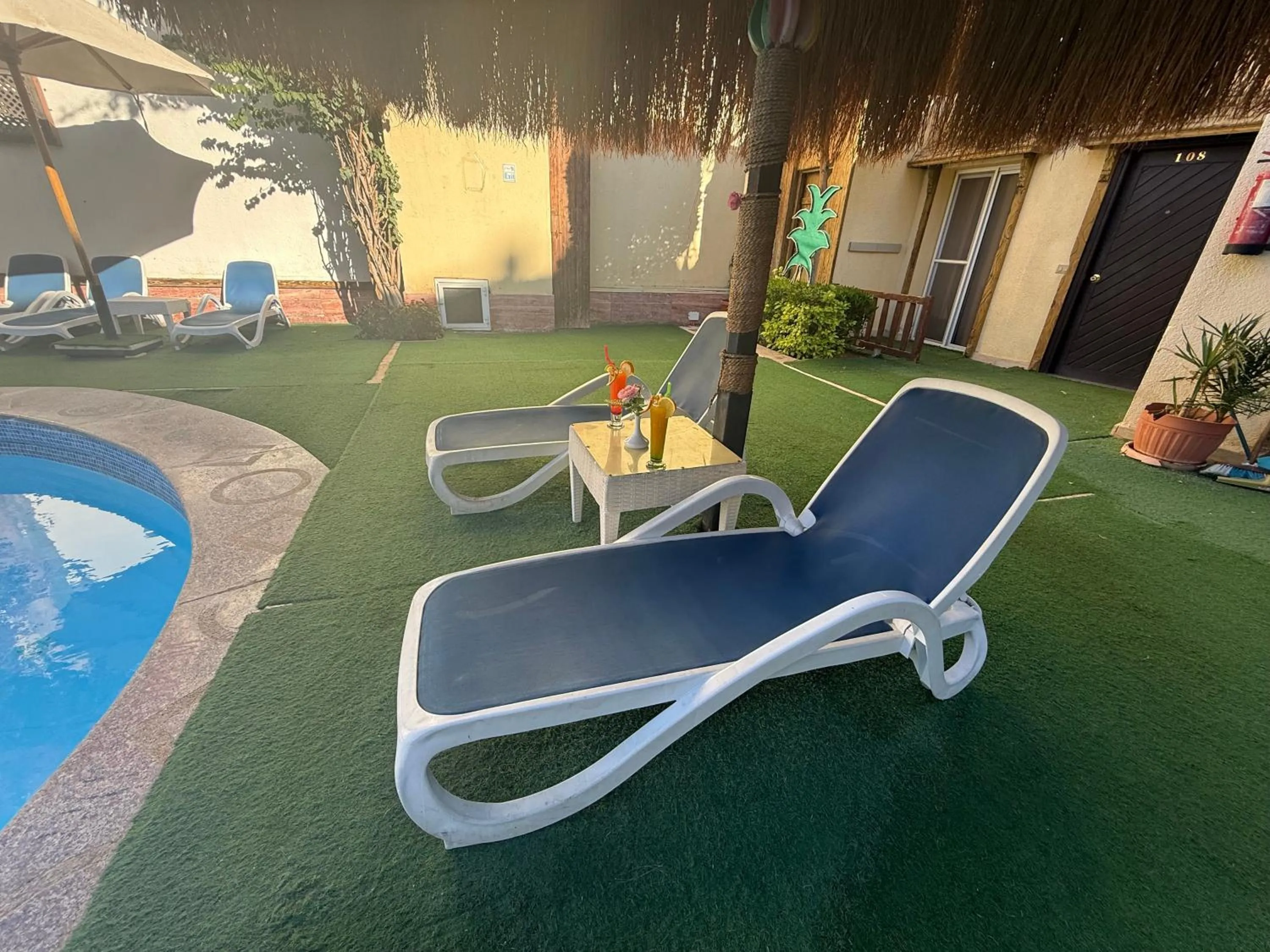 Balcony/Terrace in Naama Inn Hotel